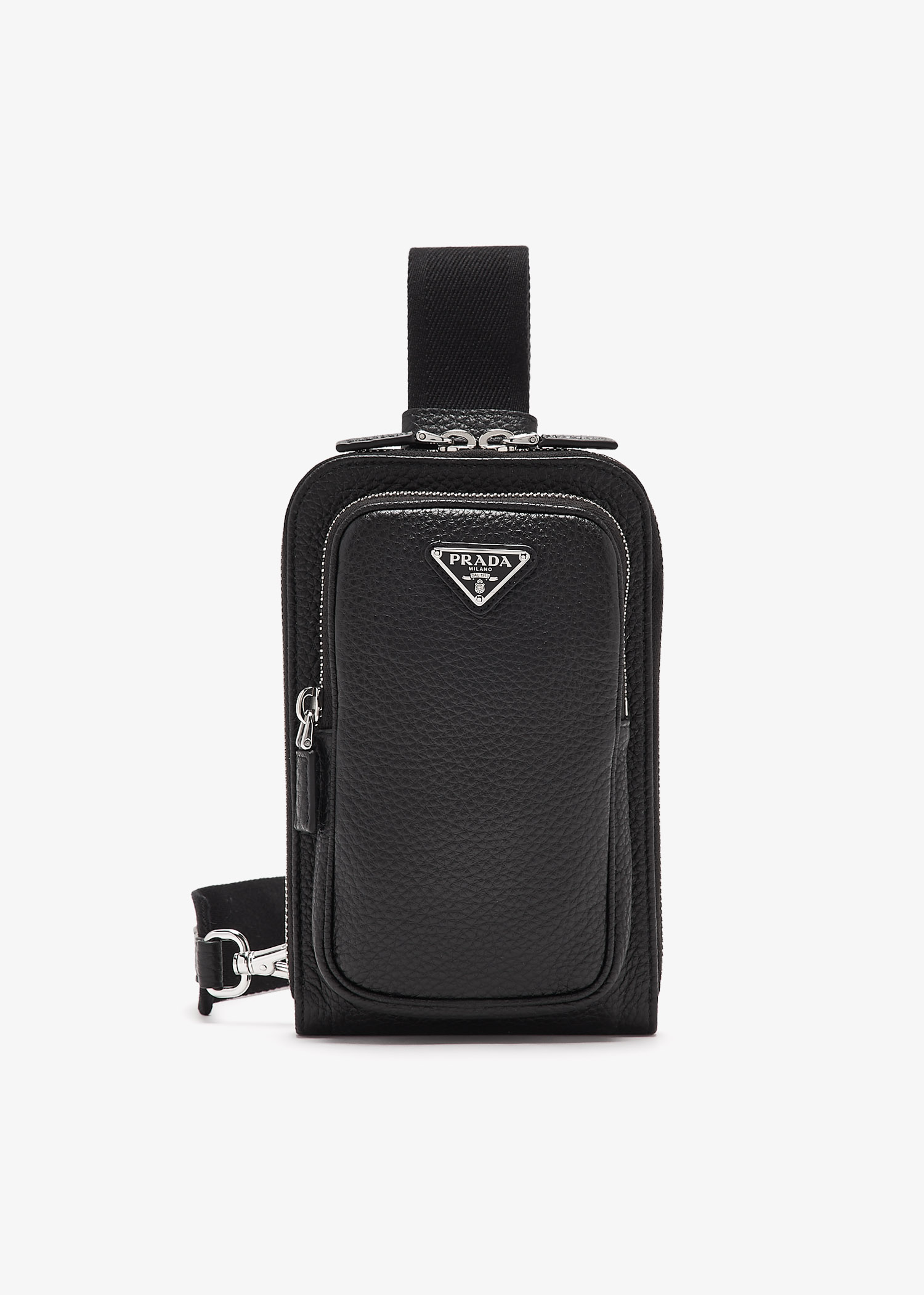 

Leather smartphone case, Black