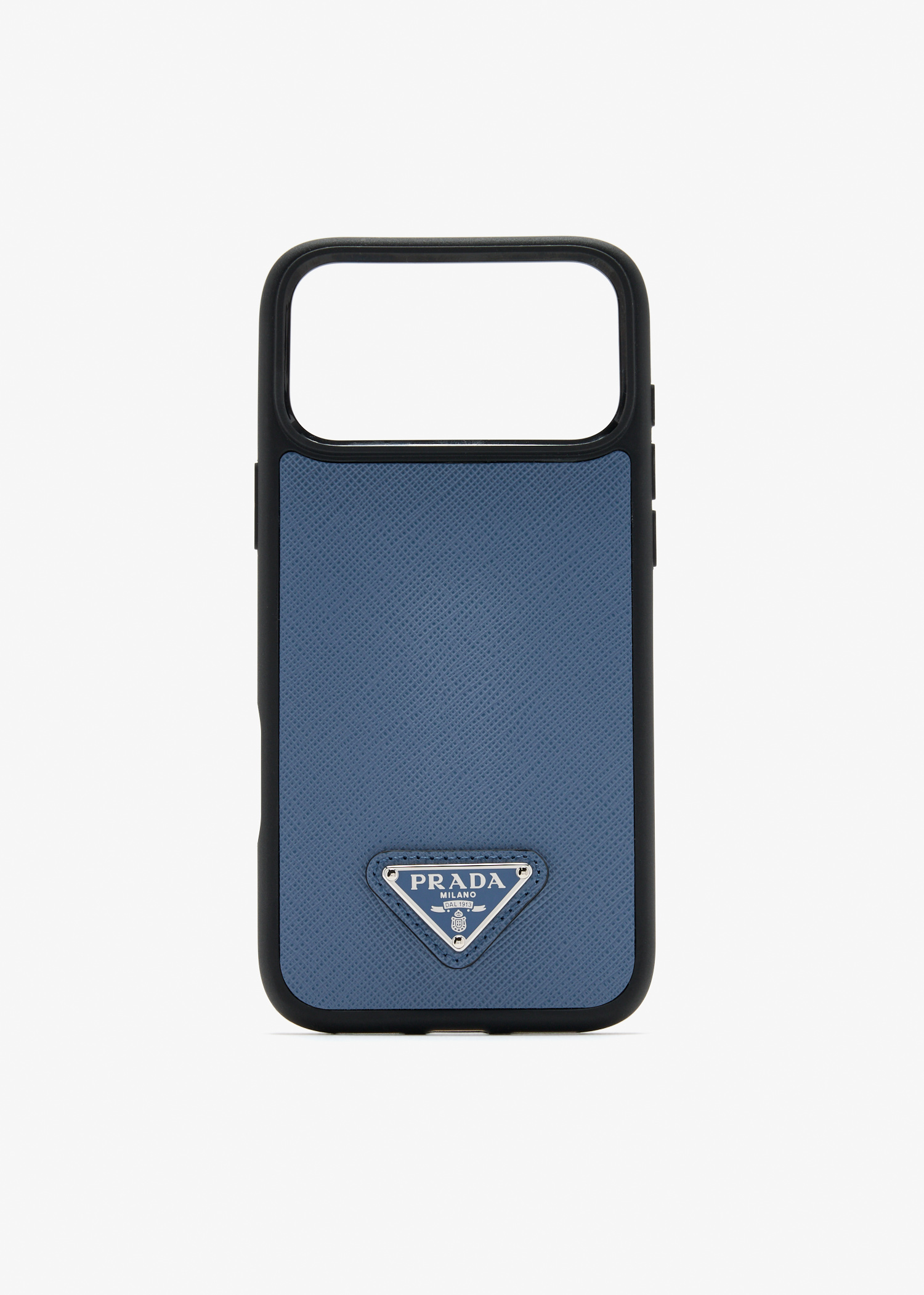 

iPhone 17 Pro Max saffiano leather case, Blue