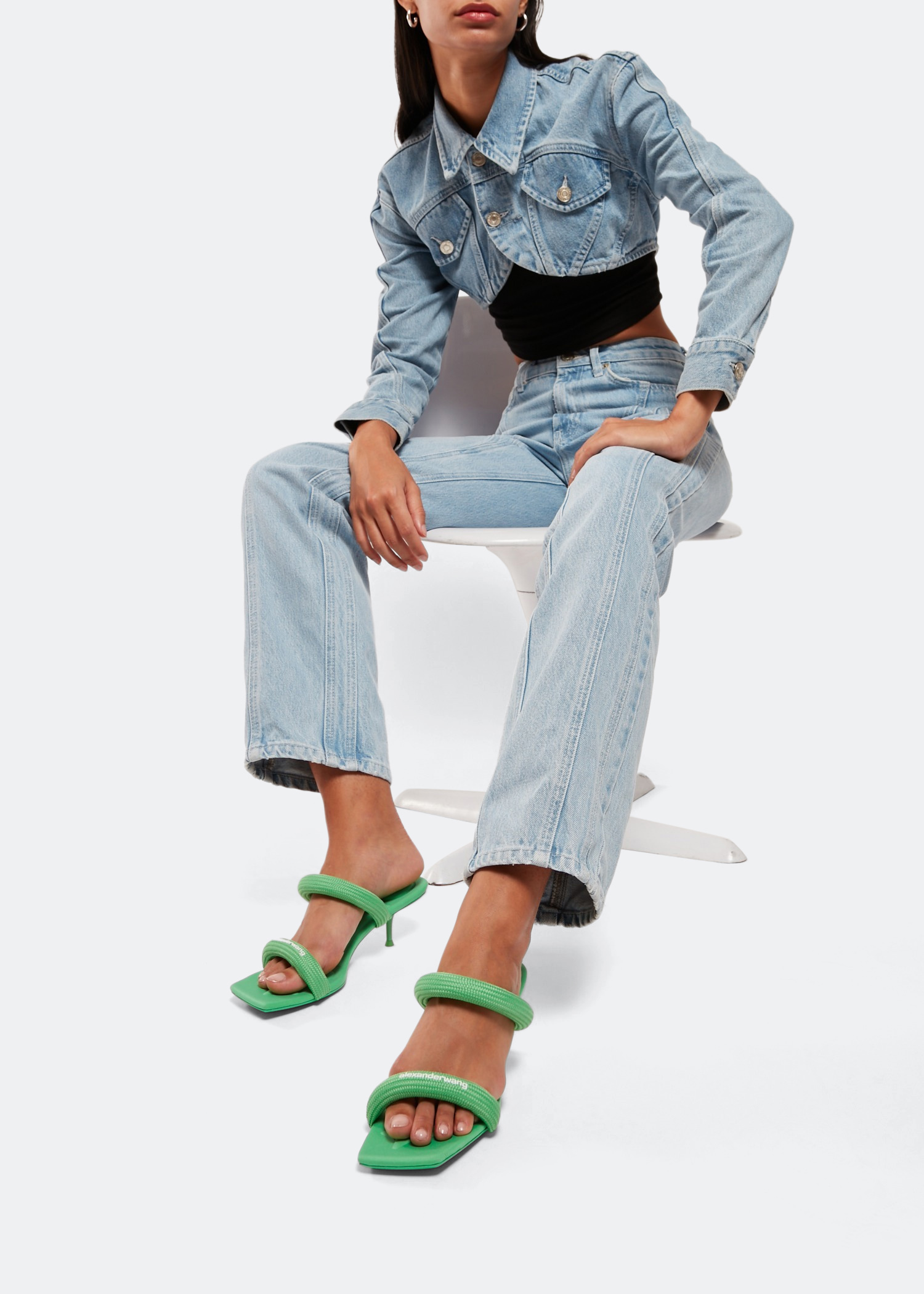 

Jessie sandals, Green