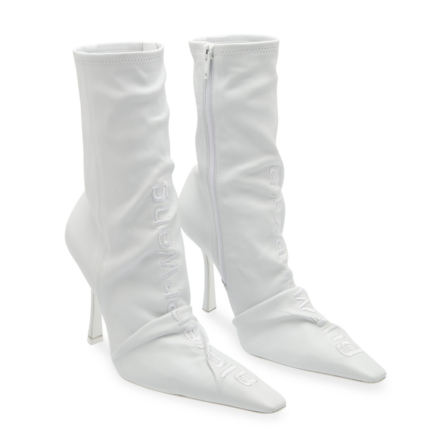 

Vanna stretch boots, White