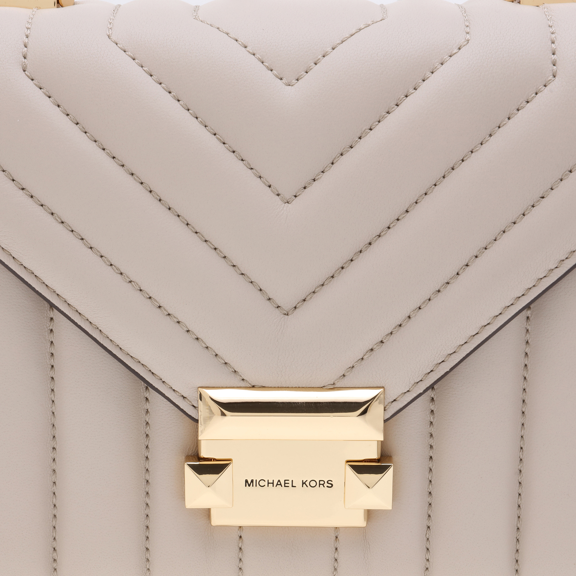 

Whitney small shoulder bag, Beige