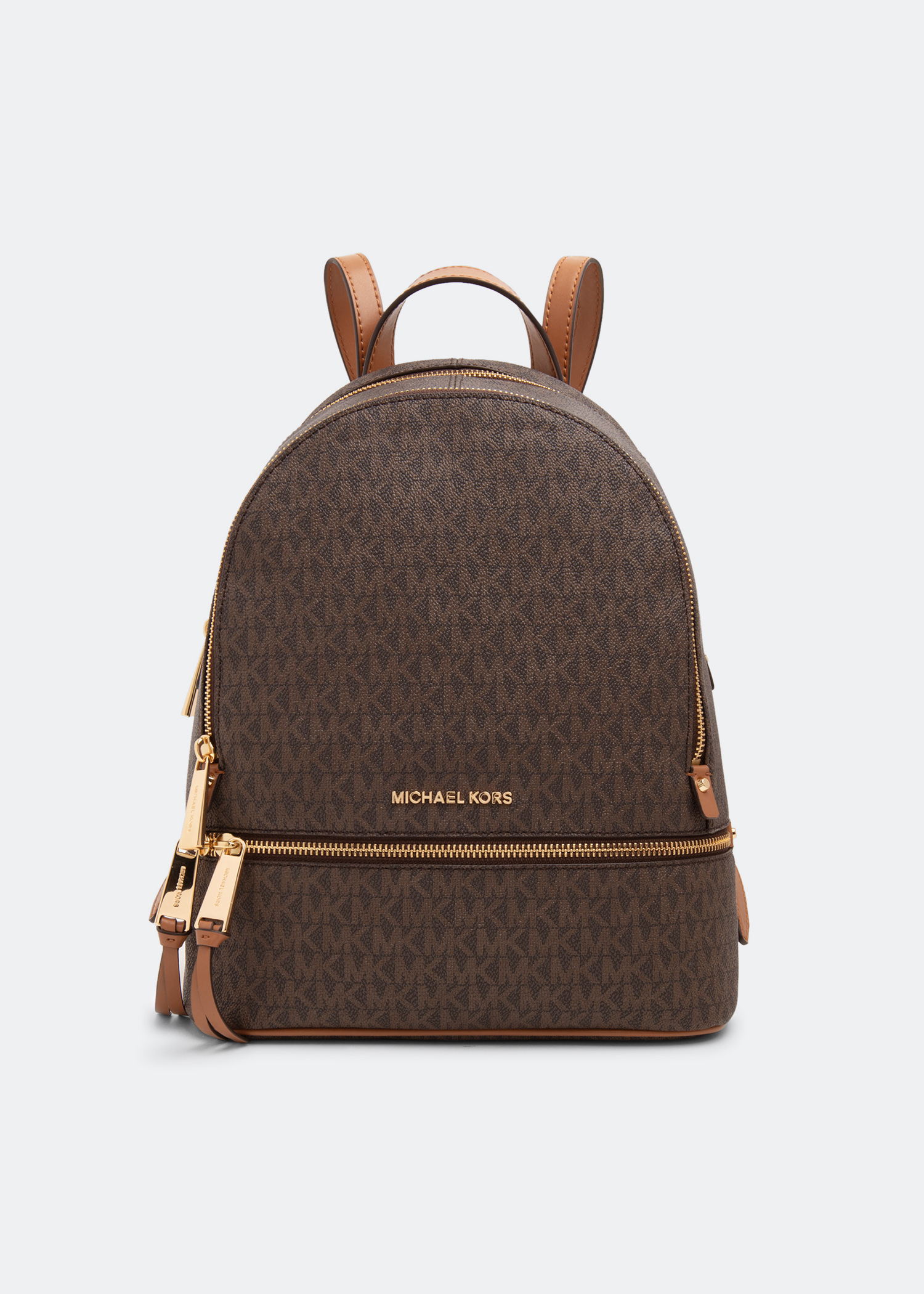 

Rhea medium logo backpack, Brown