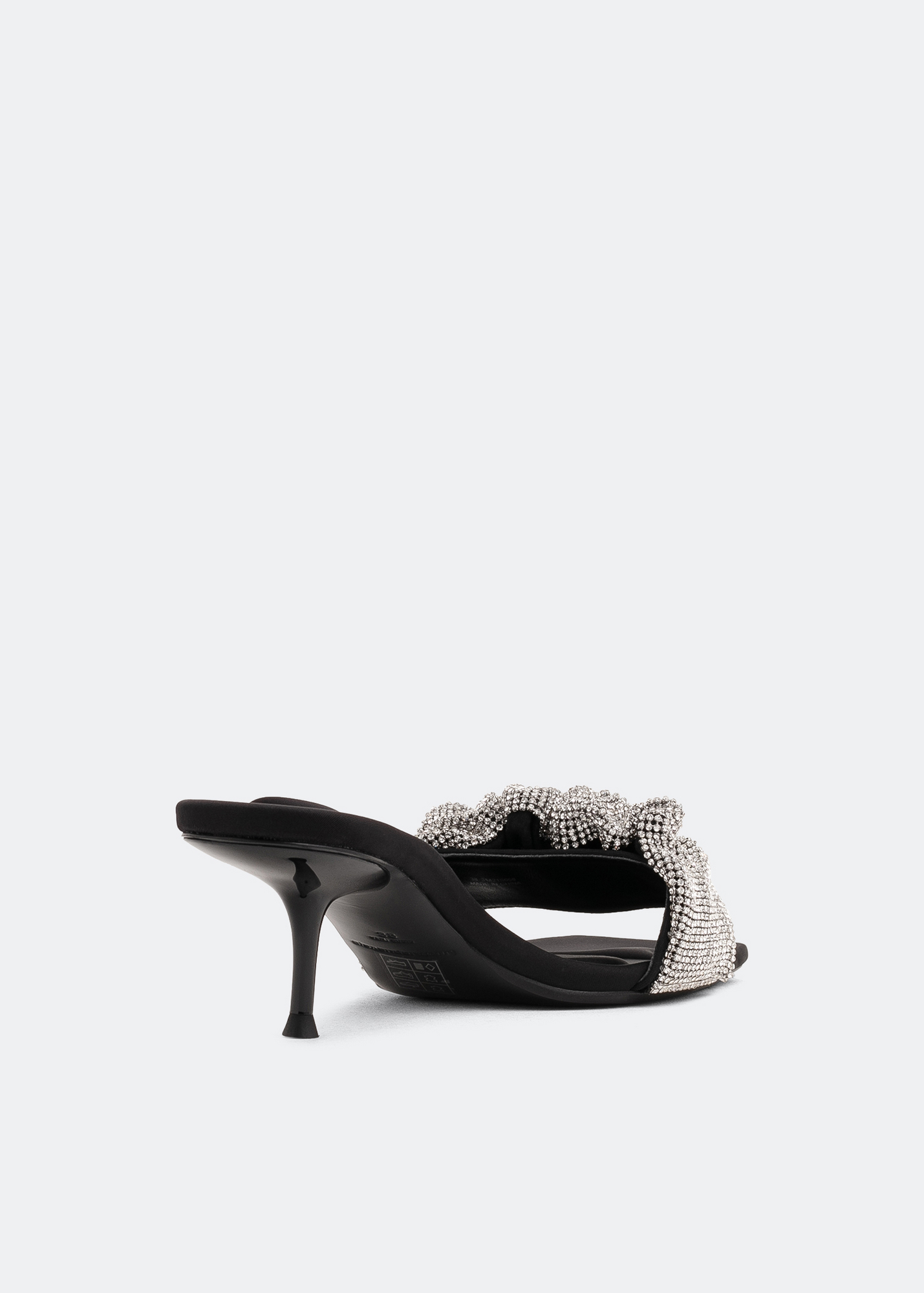 

Jessie Scrunchie sandals, Black