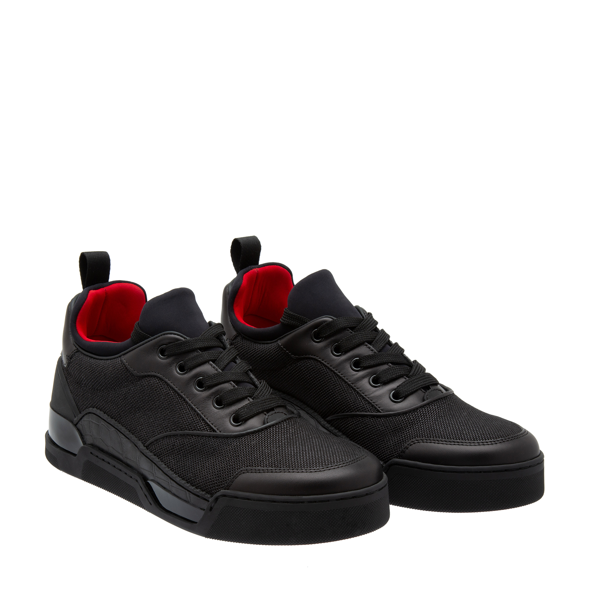 

Aurelien flat sneakers, Black