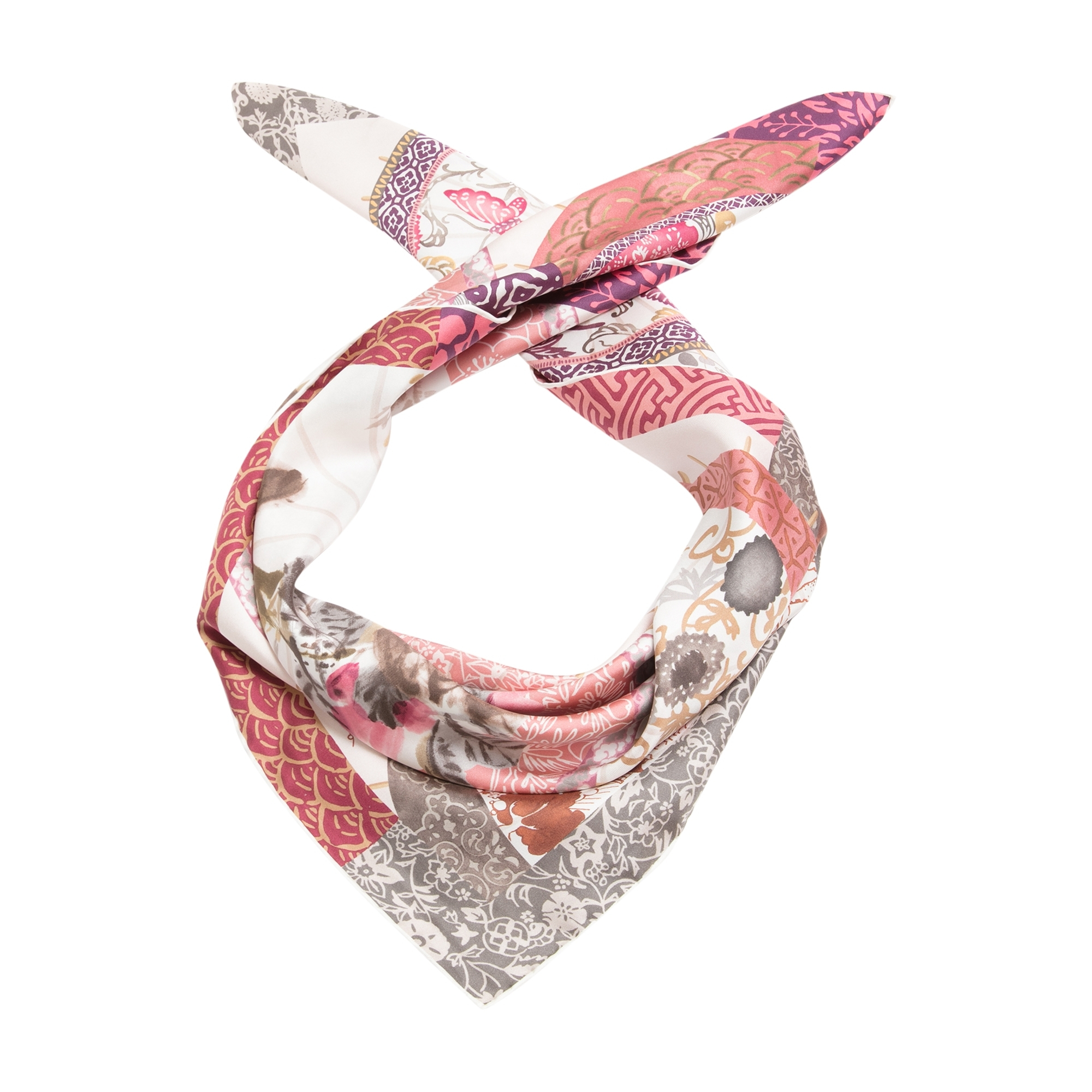 

Silk scarf, Pink