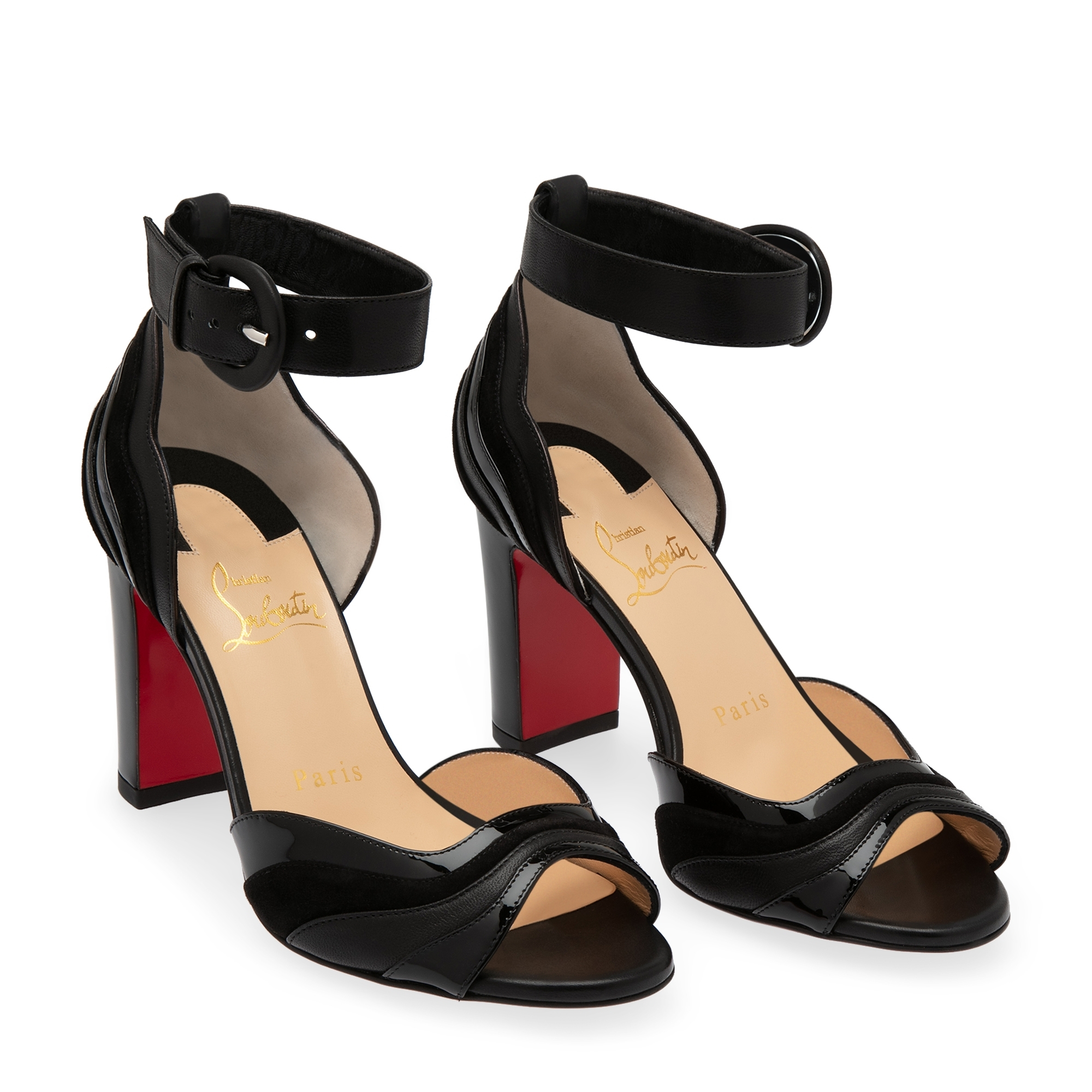 

Degratissimo sandals, Black