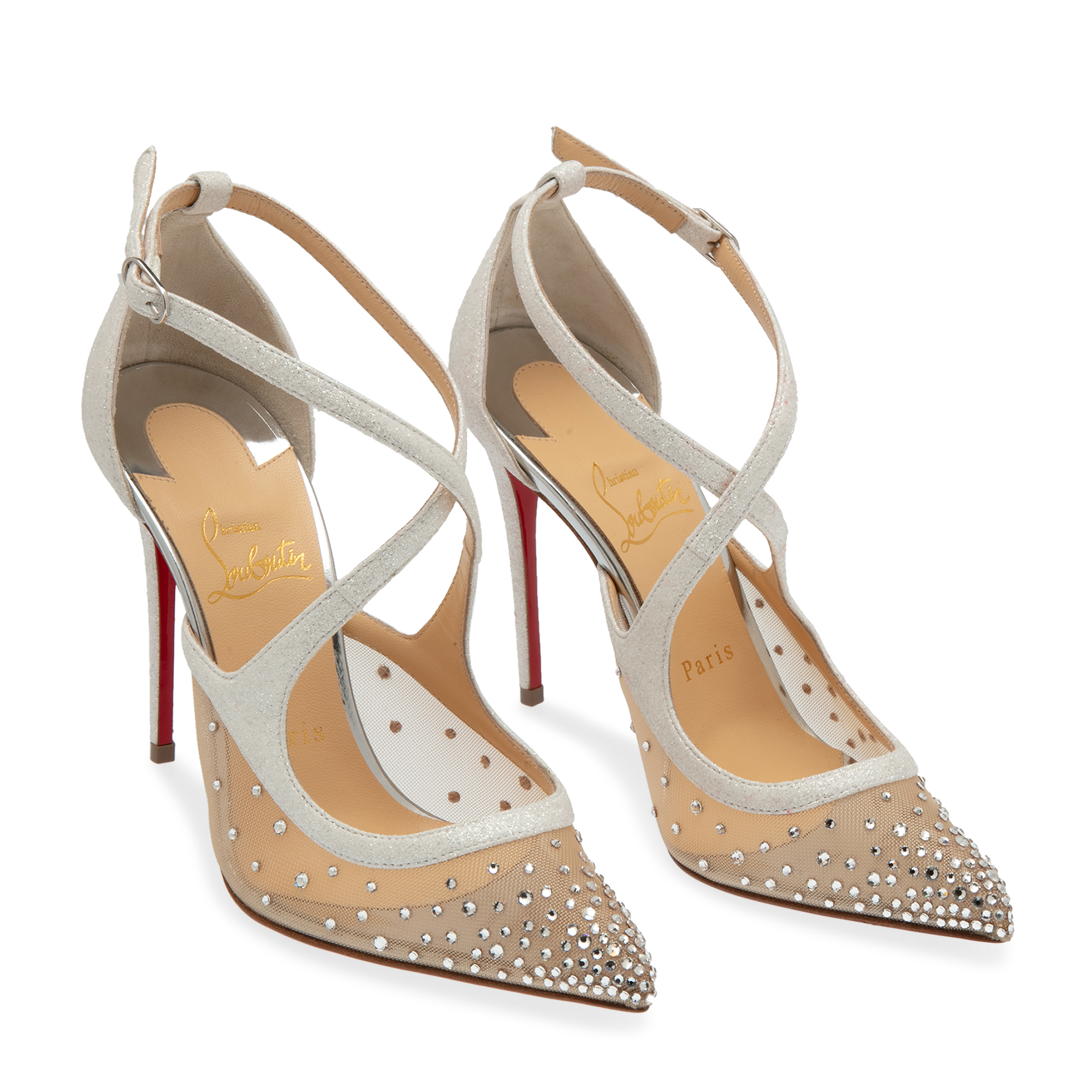 

Twistissima Strass pumps, Beige