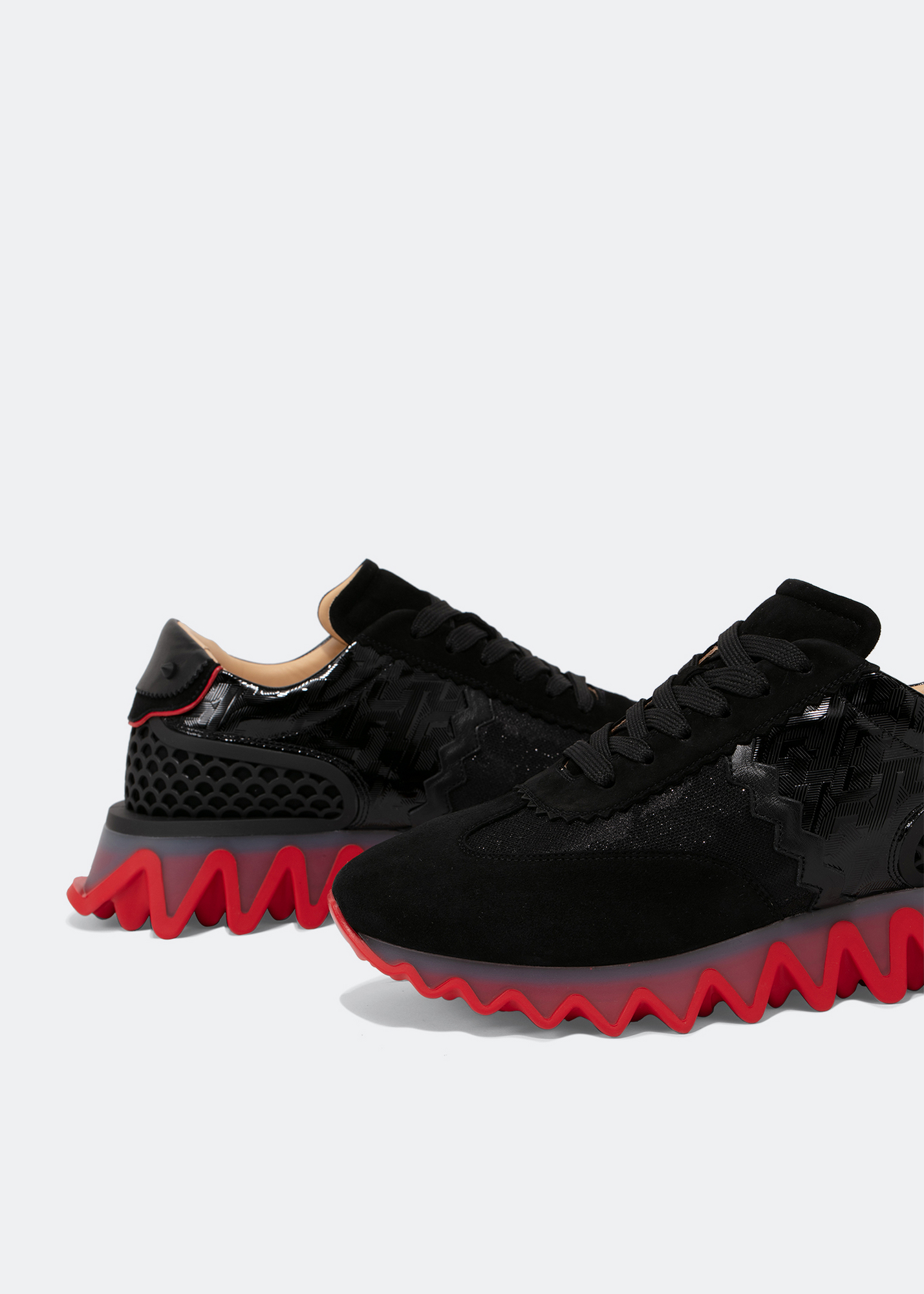 

Loubishark sneakers, Black