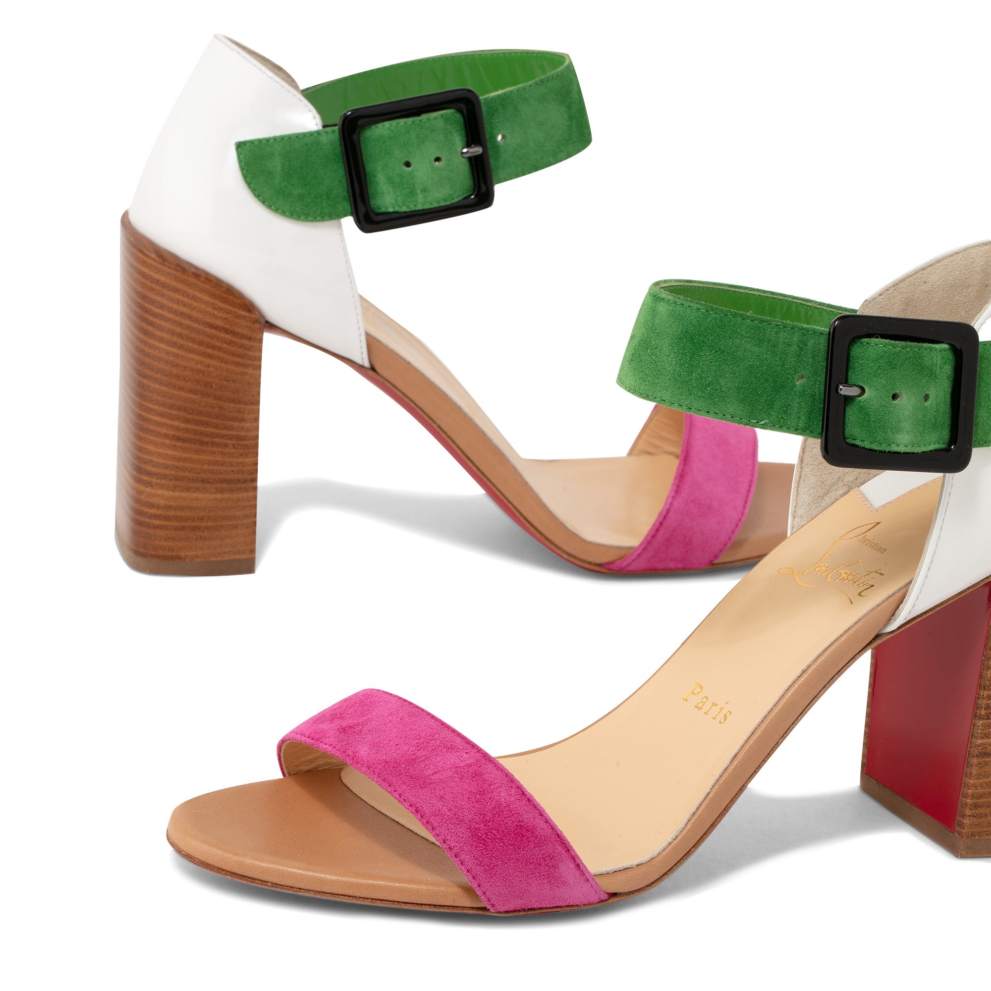 

Ariadne 85 sandals, Multi-coloured