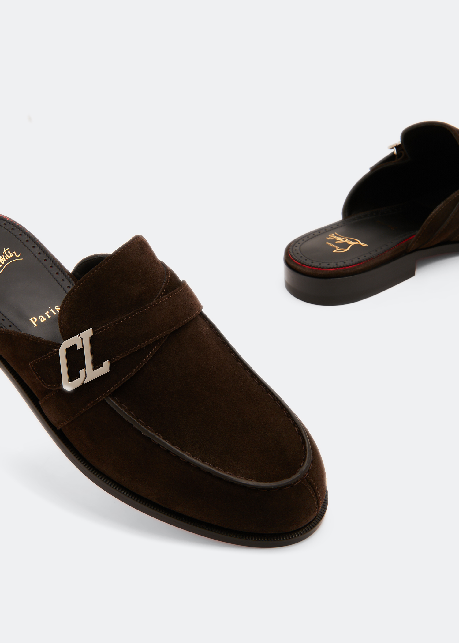 

Muloman slippers, Brown