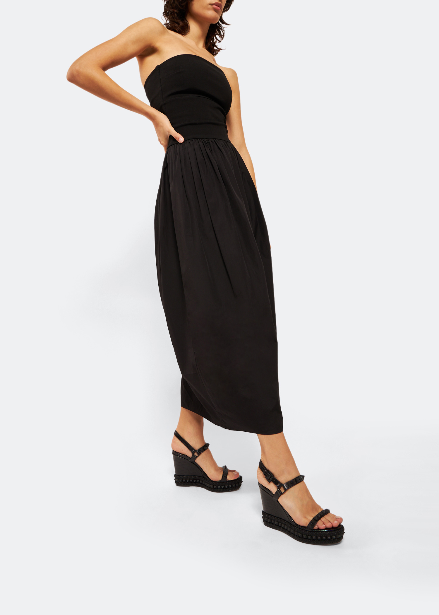 

Pyraclou wedge sandals, Black
