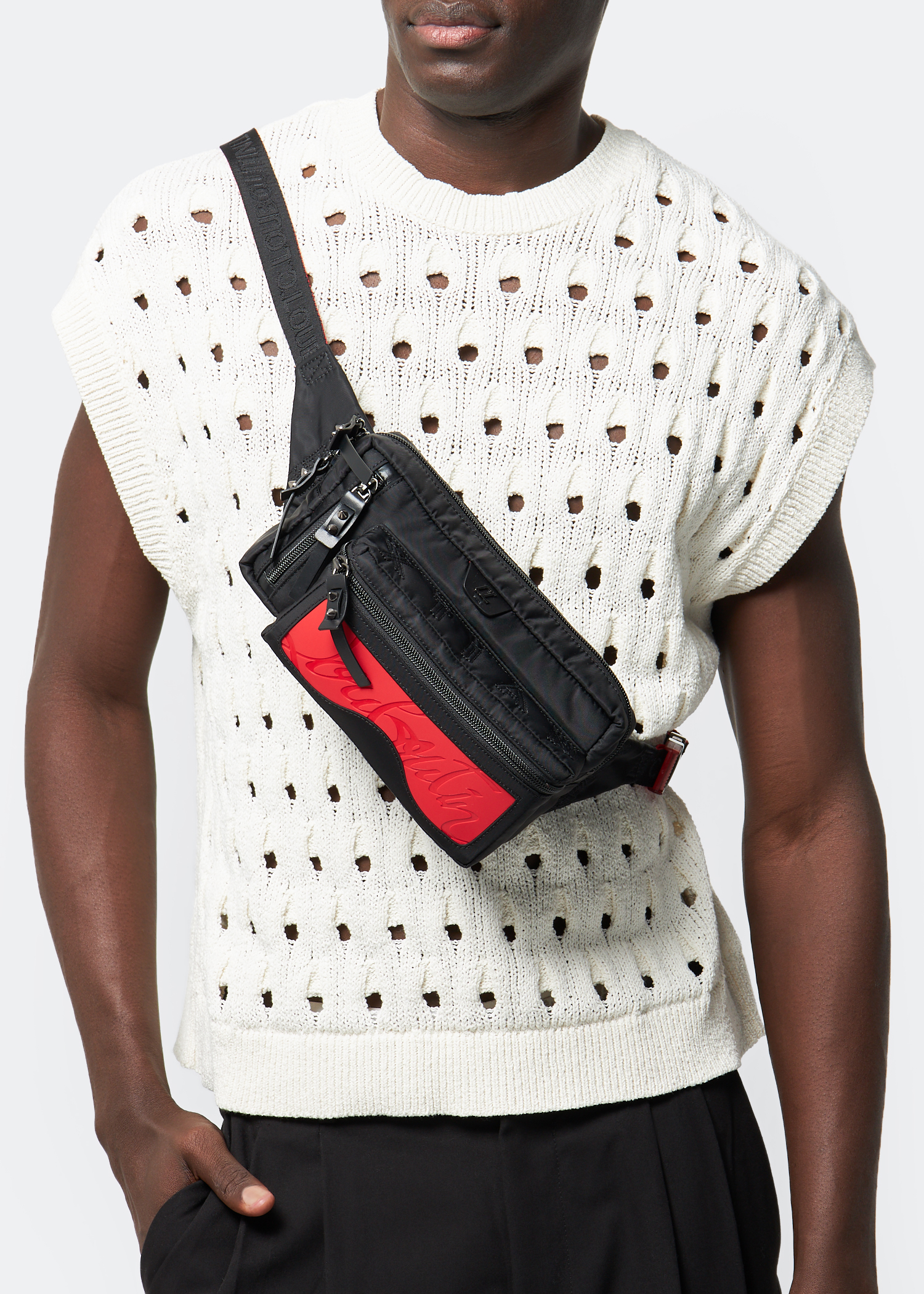 

Loubideal belt bag, Black