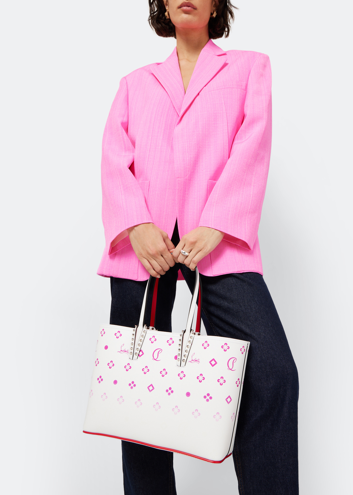 

Cabata small tote bag, White