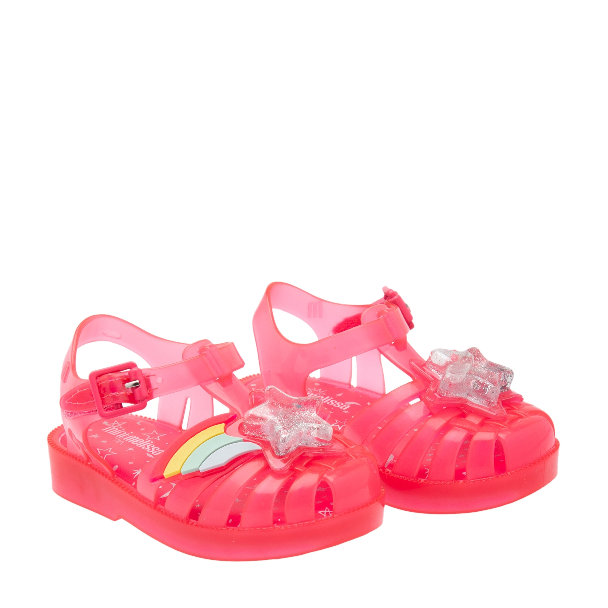 

Rubber sandals, Pink