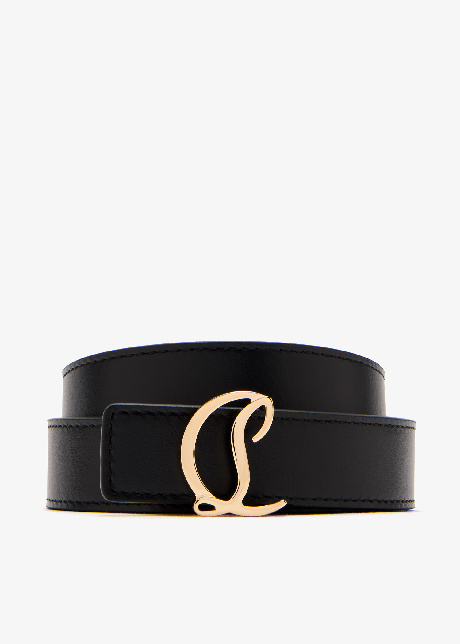 

Loubi54 reversible belt, Black