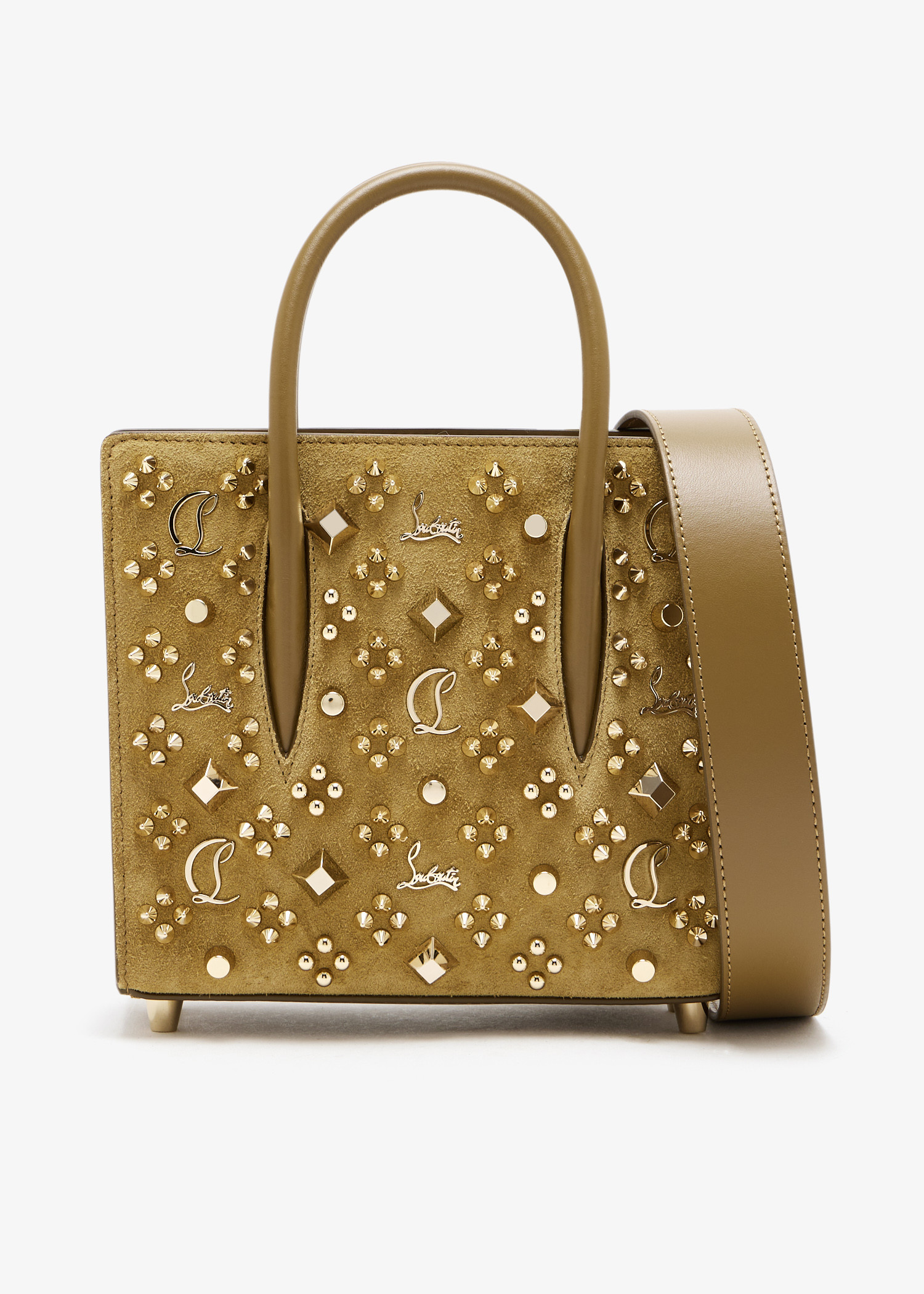 

Paloma S mini top handle bag, Khaki