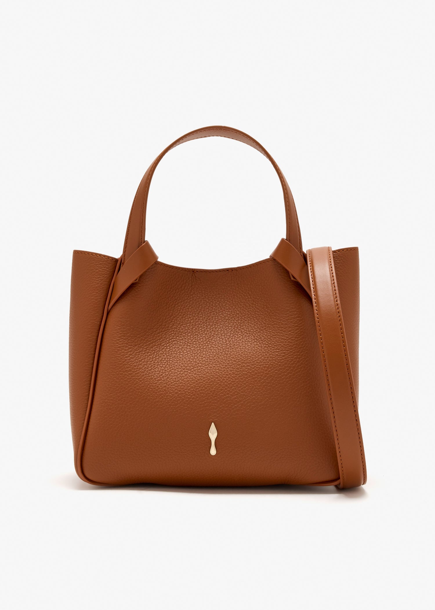 

Bettina mini tote bag, Brown