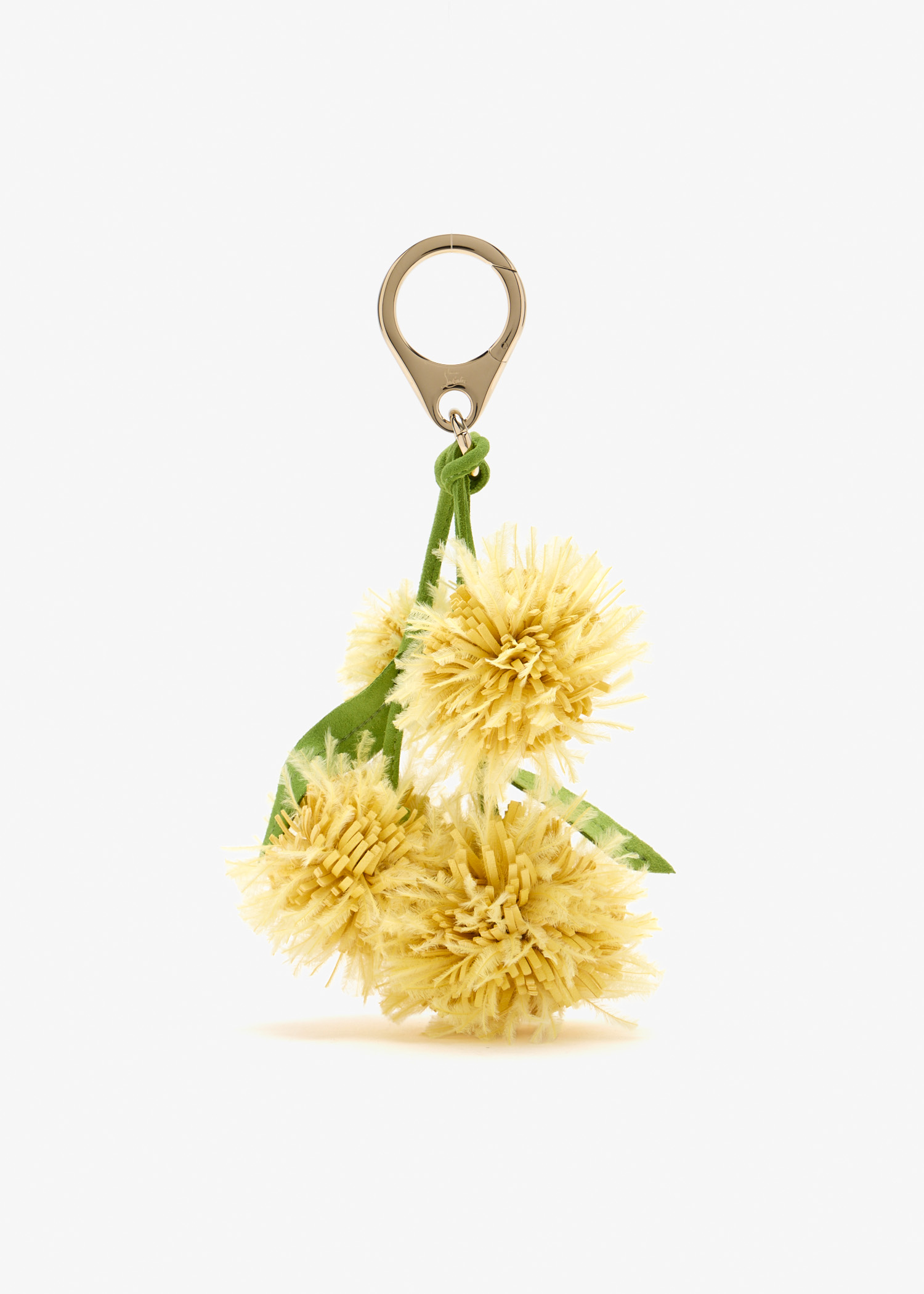 

Mimosa bag charm, Yellow