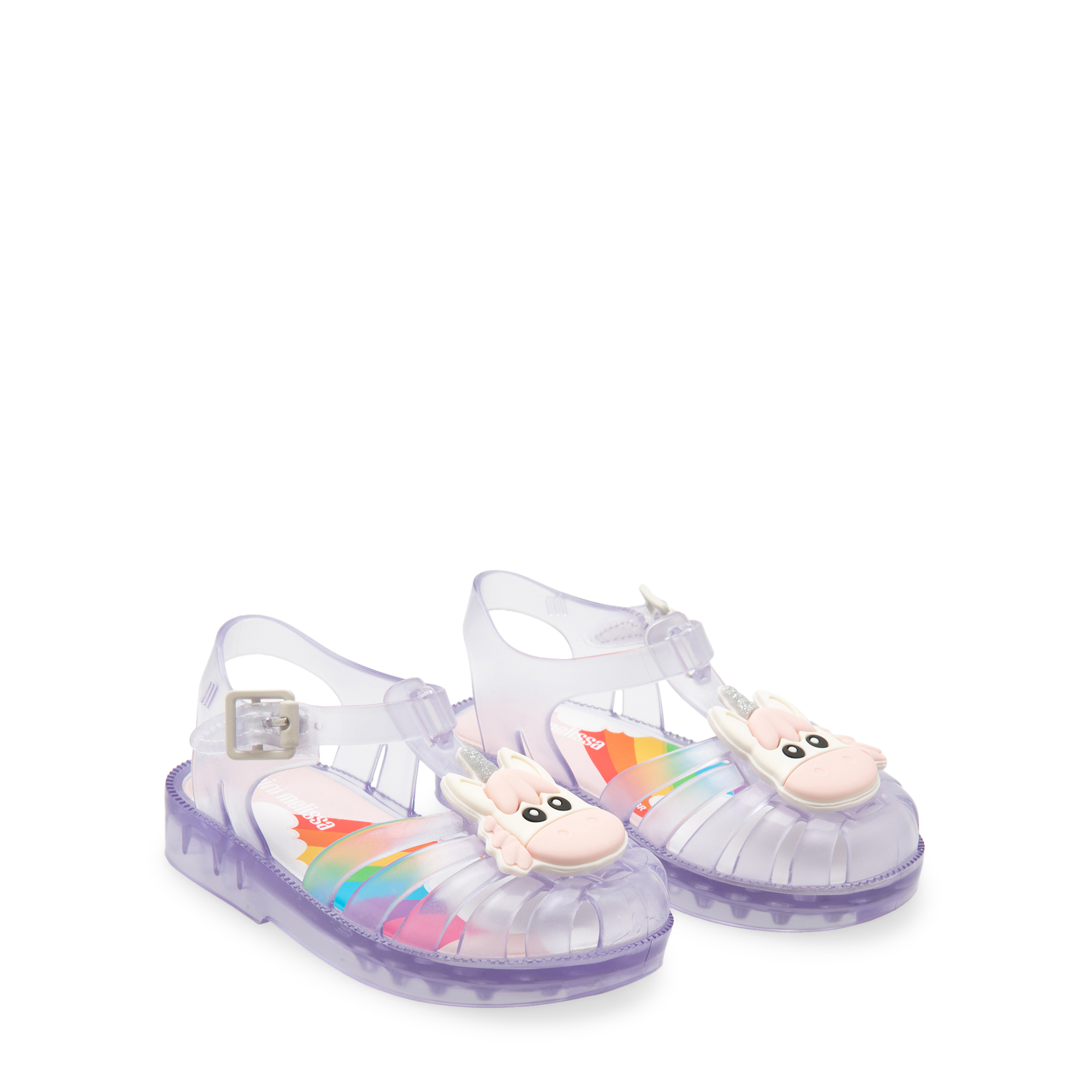 

Mini Melissa Unicorn sandals, Silver