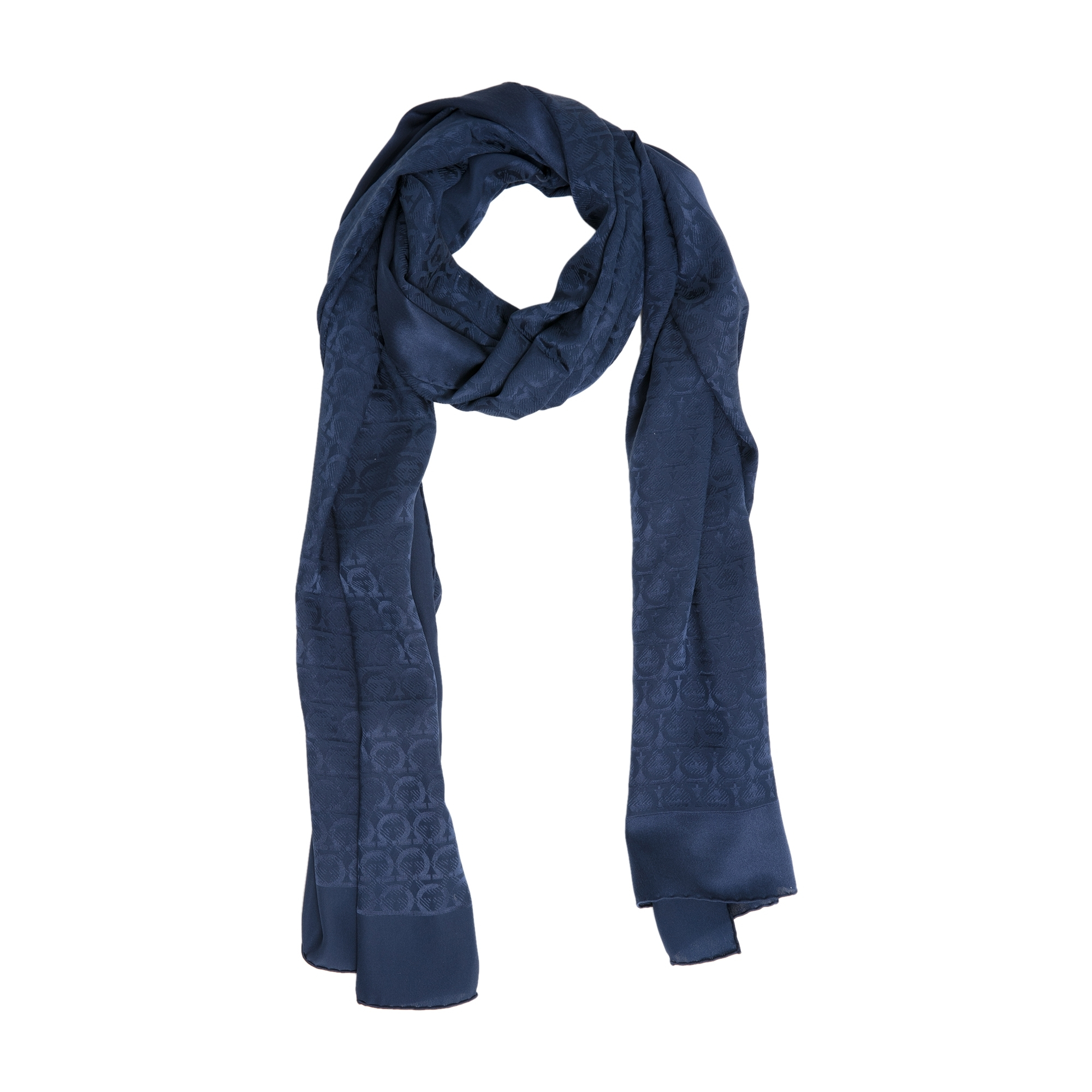 

Gancini scarf, Blue