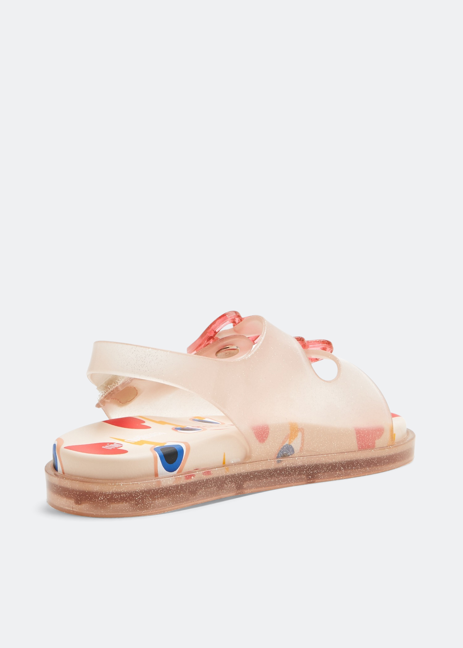 

Mini Melissa Wide x Capetos sandals, Pink