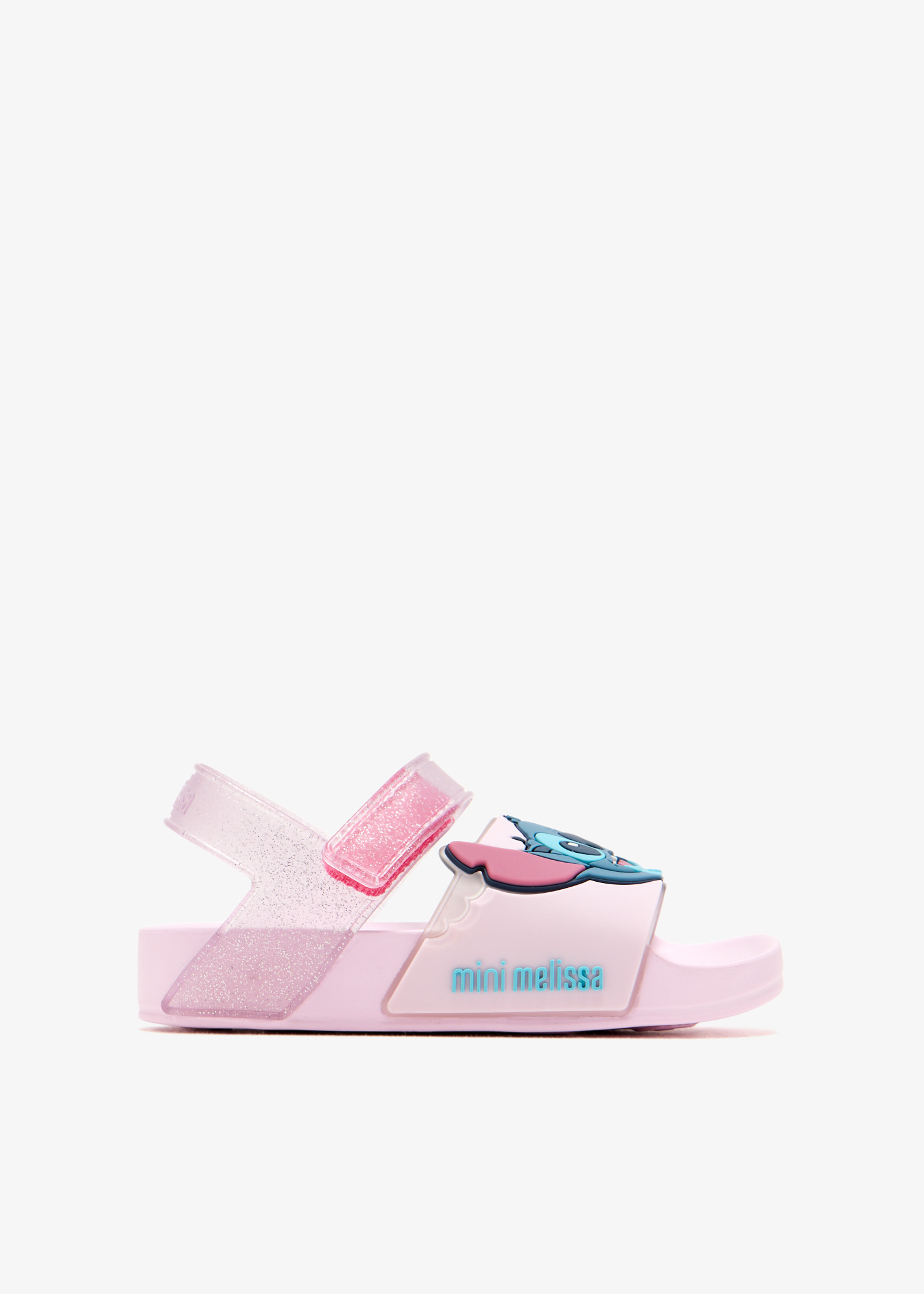 

Mini Melissa x Stitch Flowing sandals, Pink