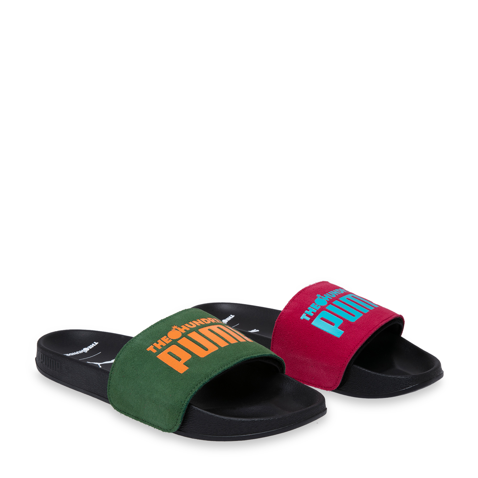 

x The Hundreds Leadcat slides, Black