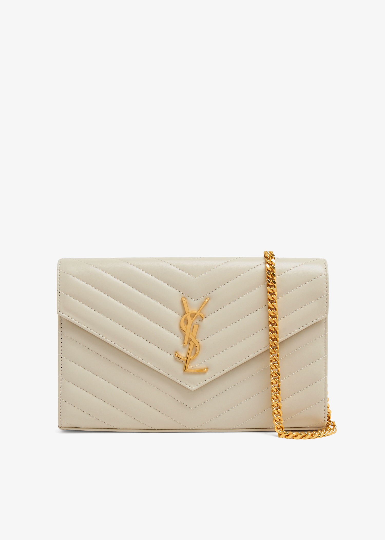 

Cassandre chain wallet, White