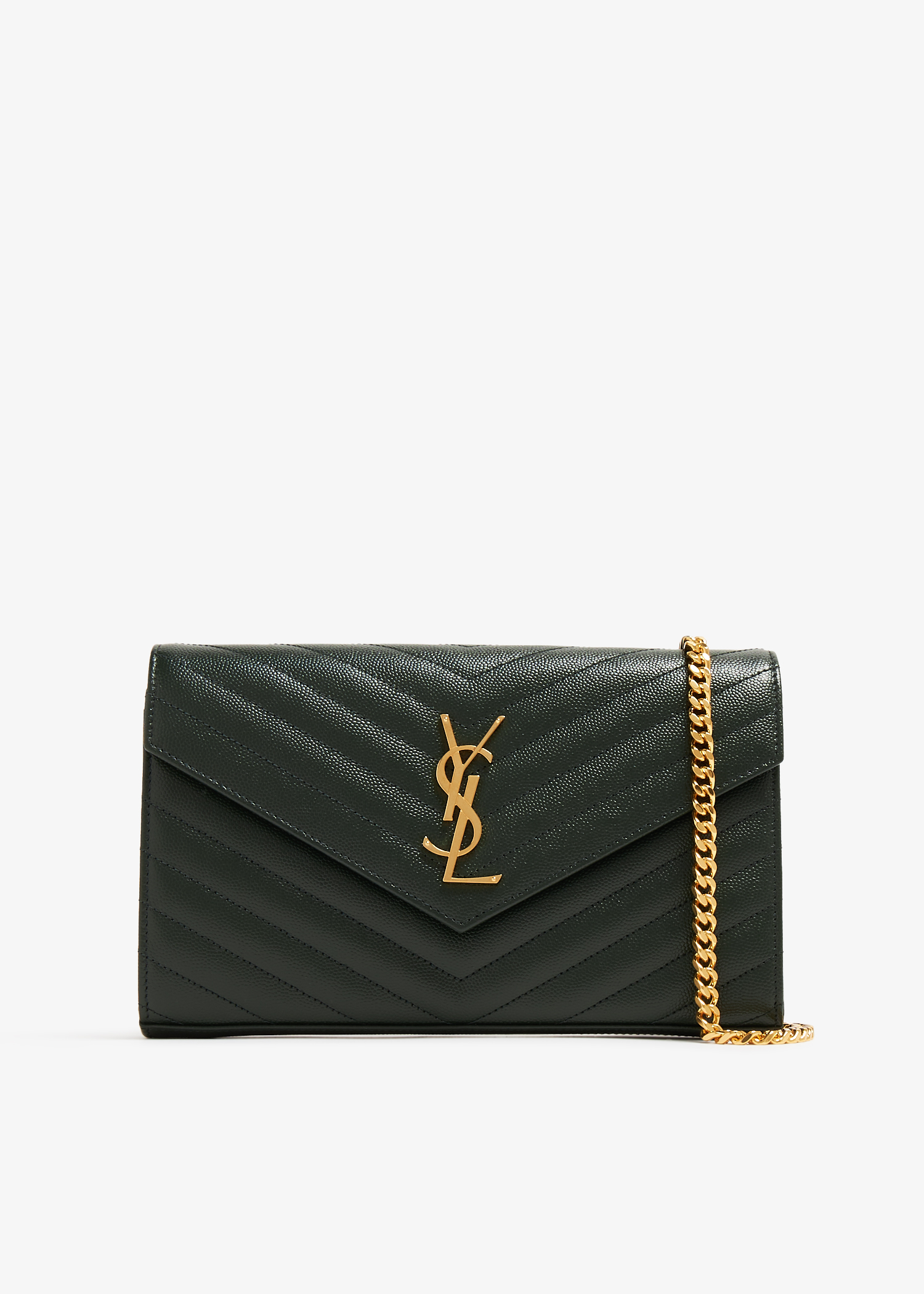 

Classic Cassandre chain wallet, Green