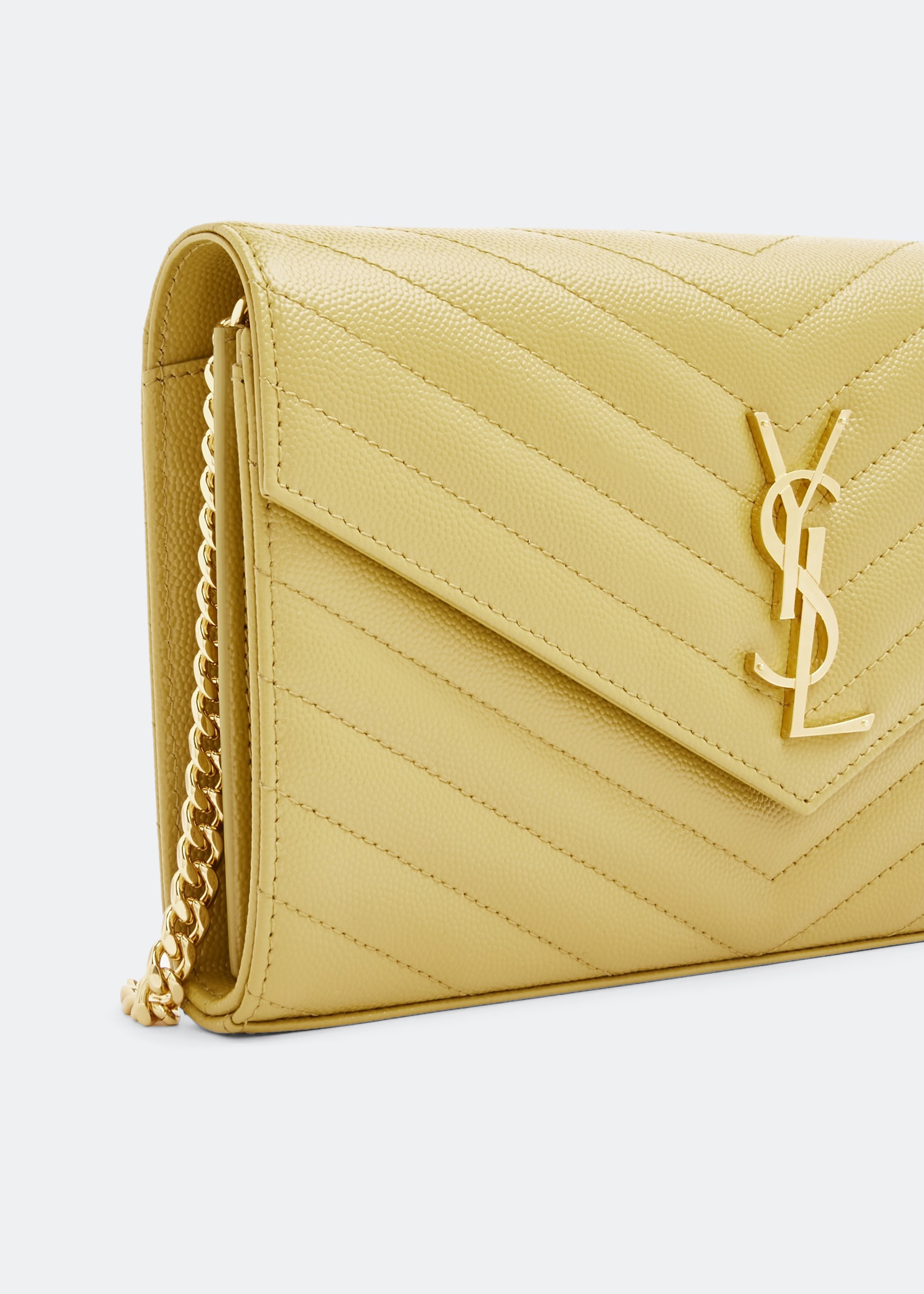 

Cassandre chain wallet, Yellow