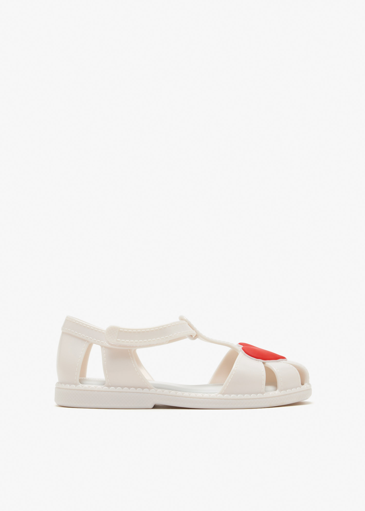 

Heart ballerinas, White