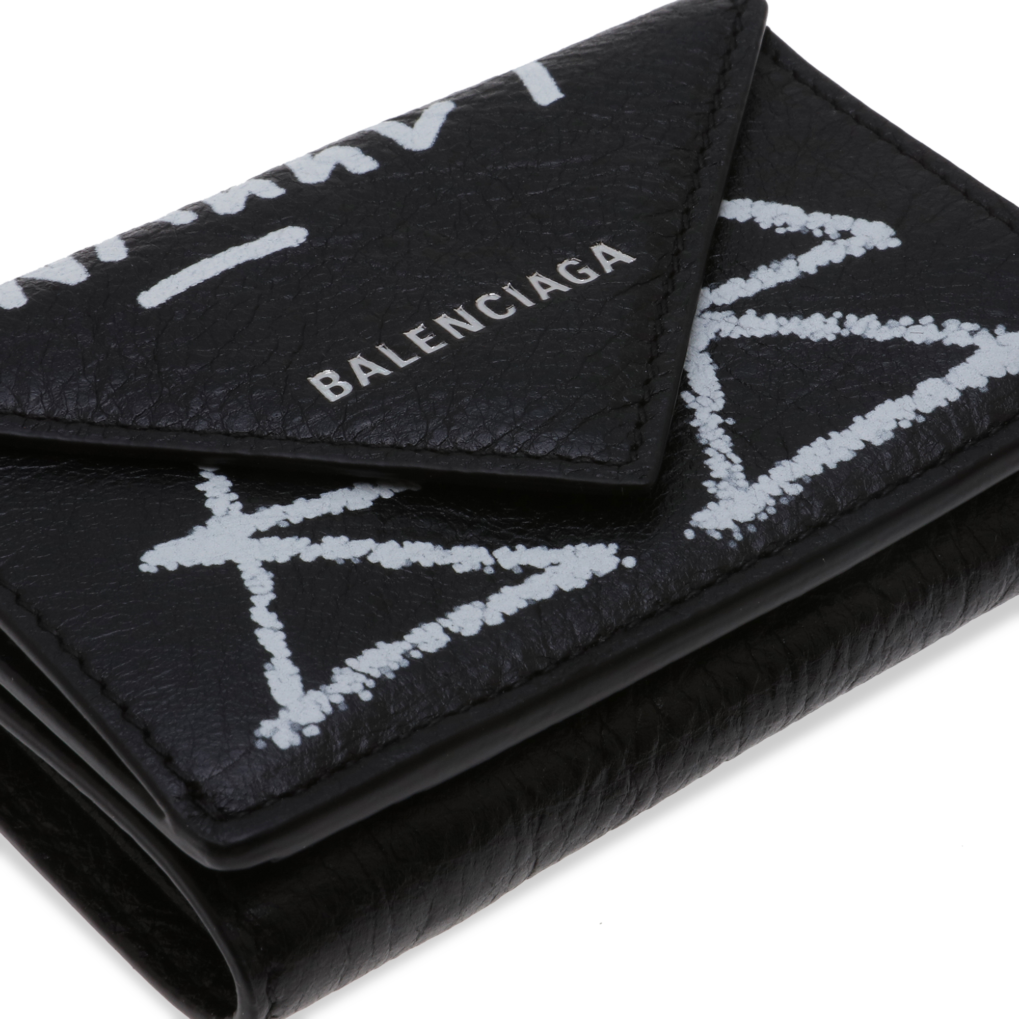 

Papier mini wallet, Black