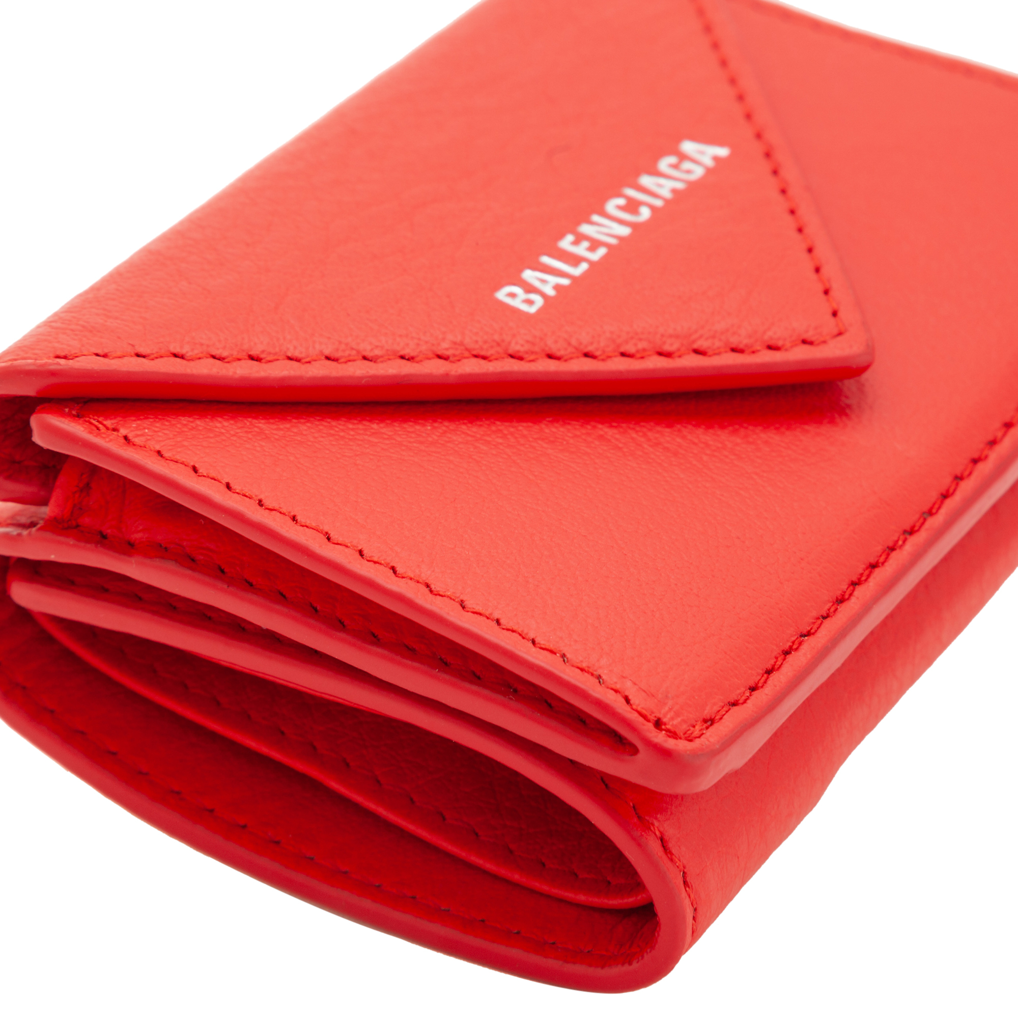 

Papier mini wallet, Red
