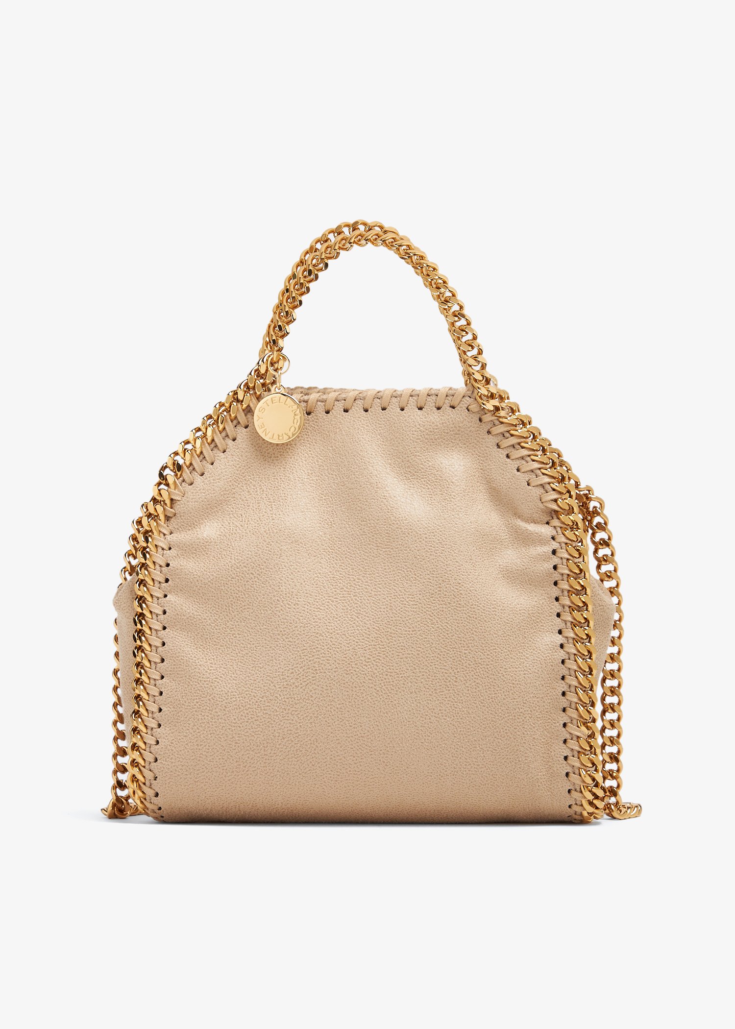 

Falabella tiny tote bag, Beige