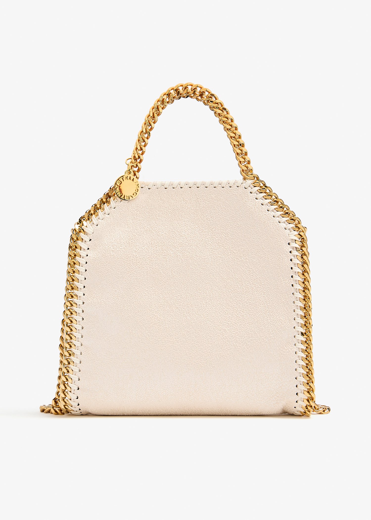 

Micro Falabella tote bag, White