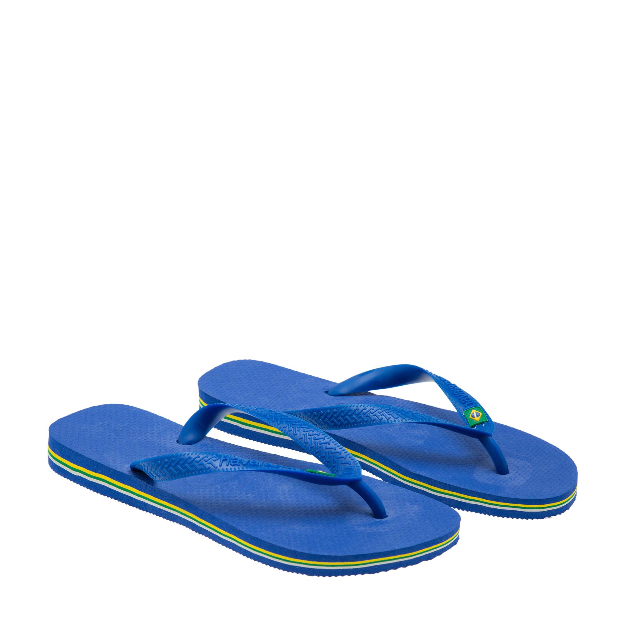 

Rubber flip flops, Blue