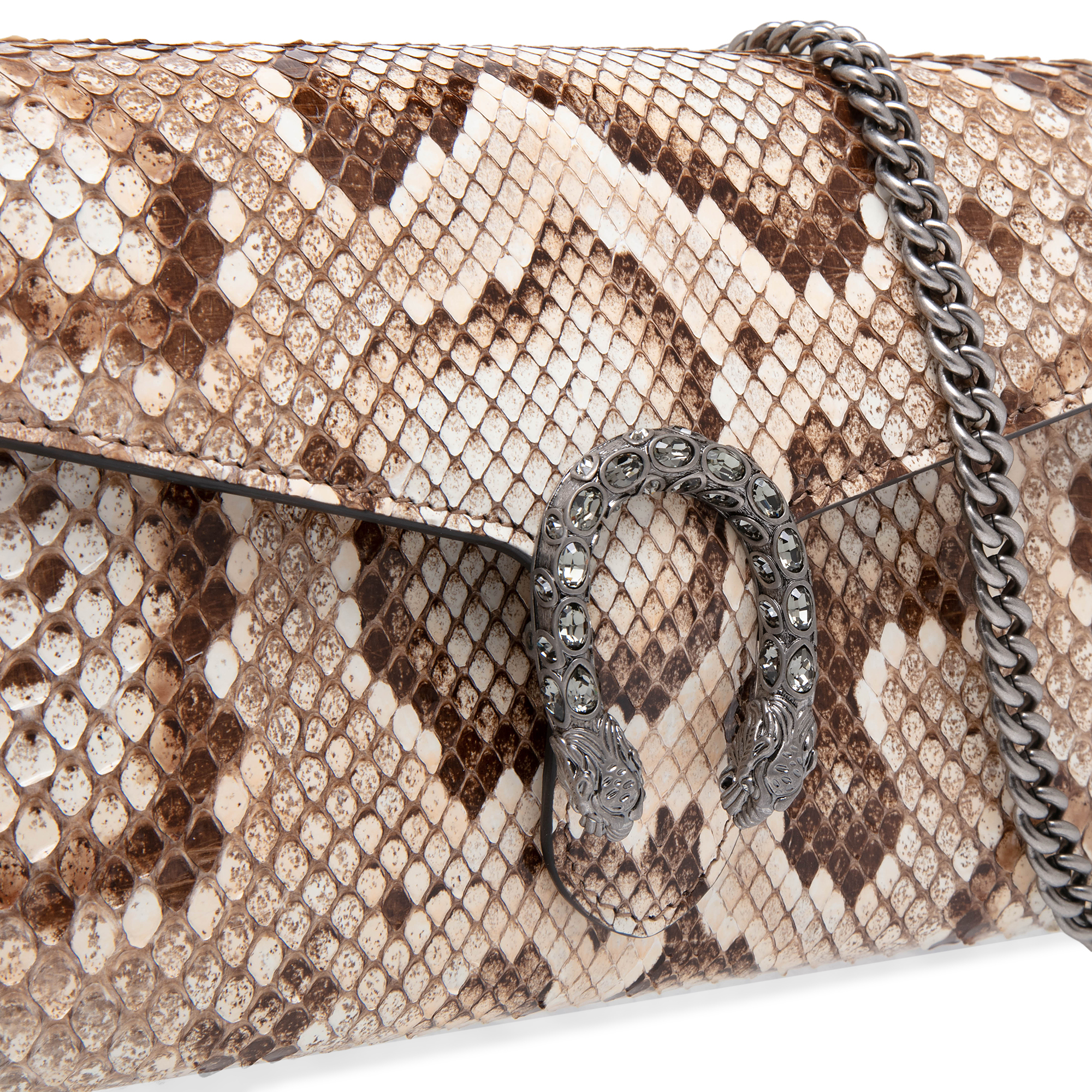 

Dionysus mini chain bag, Animal print