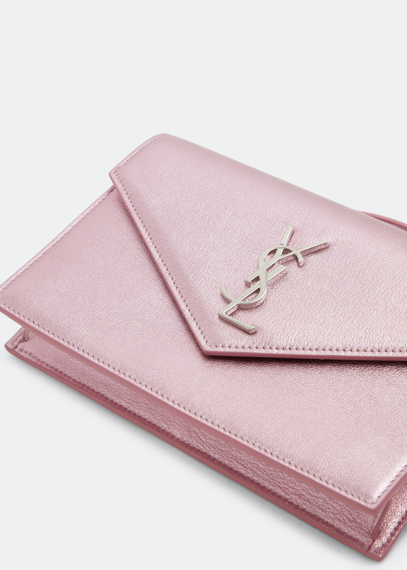 

Monogramme envelope chain wallet, Pink