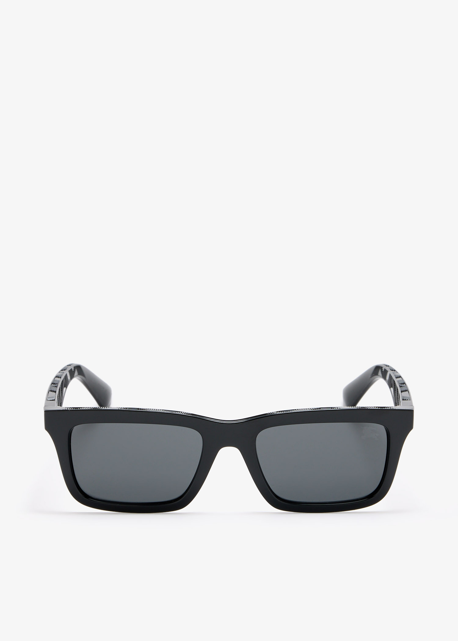 

Logo Rectangular sunglasses, Brown