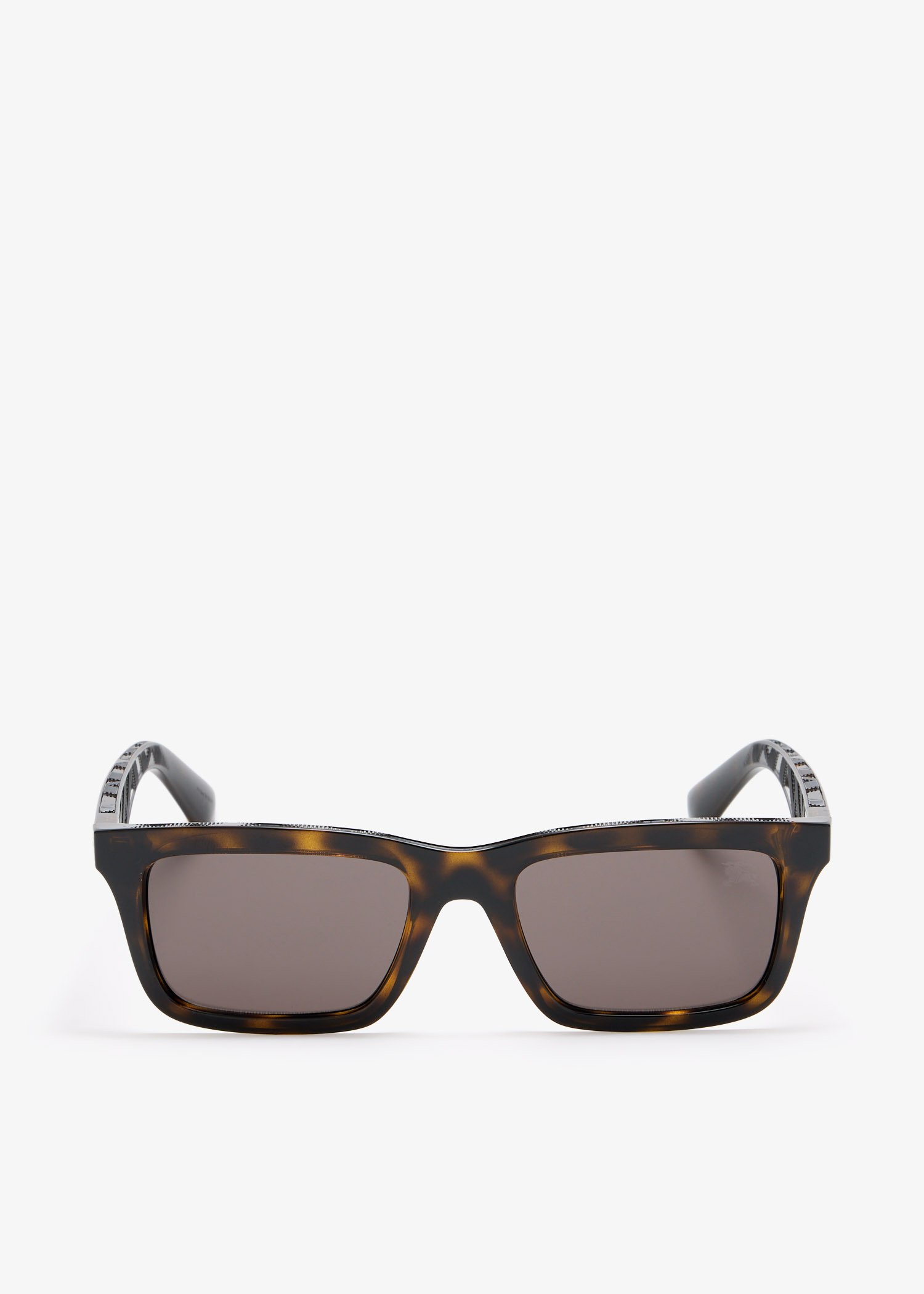 

Logo Rectangular sunglasses, Brown