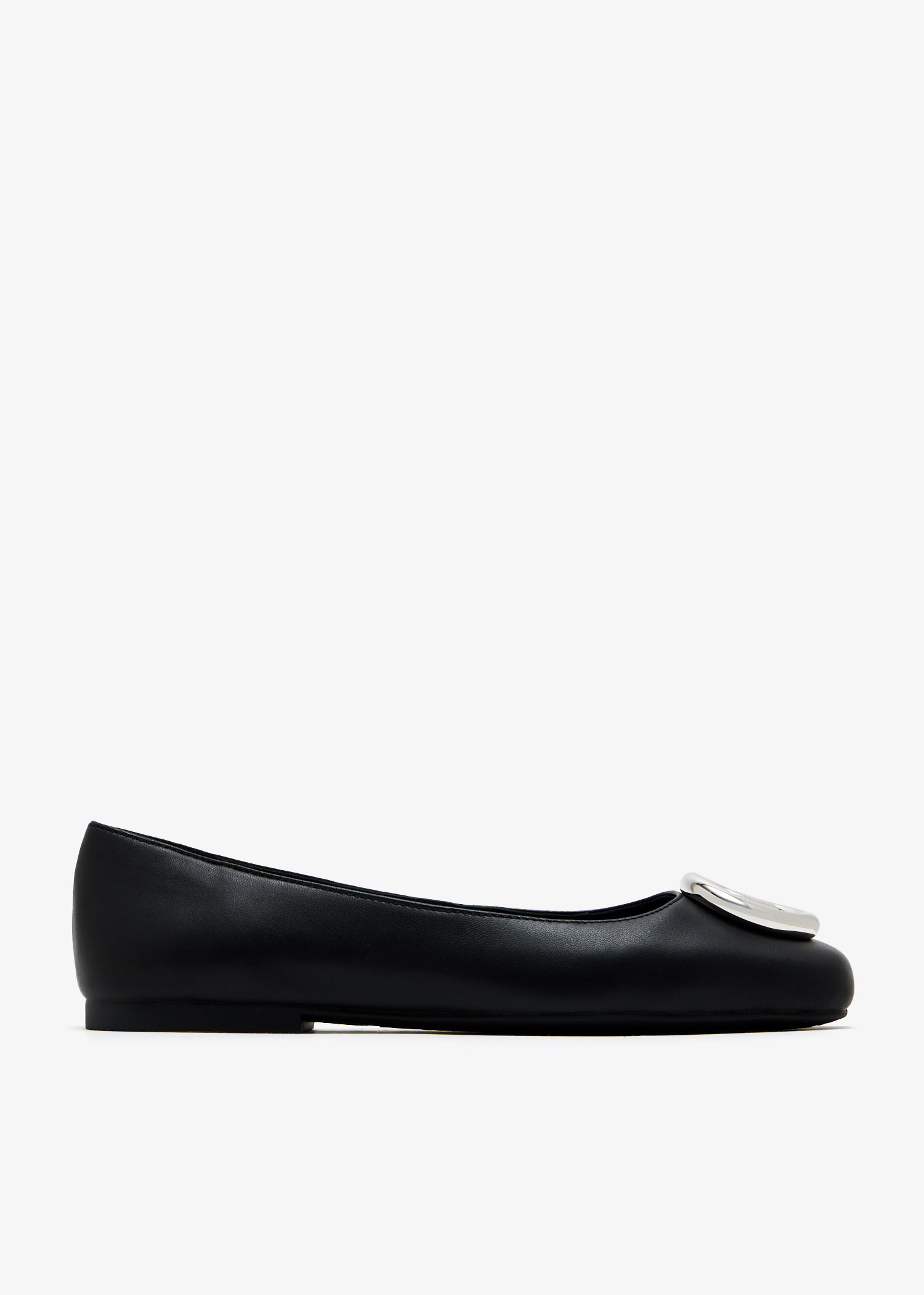 

Milan ballet flats, Black