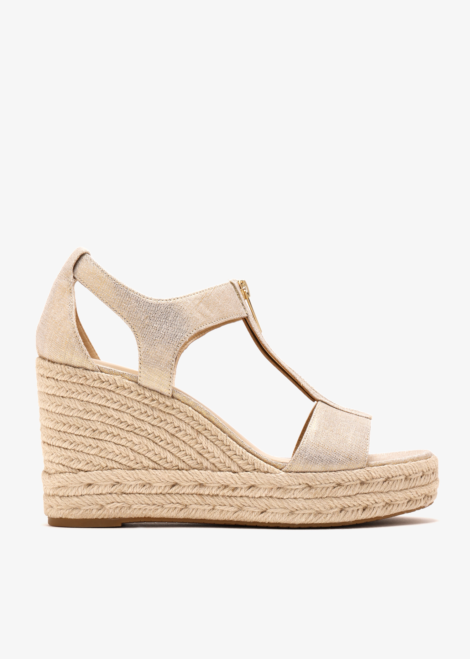 

Berkley wedge sandals, Gold