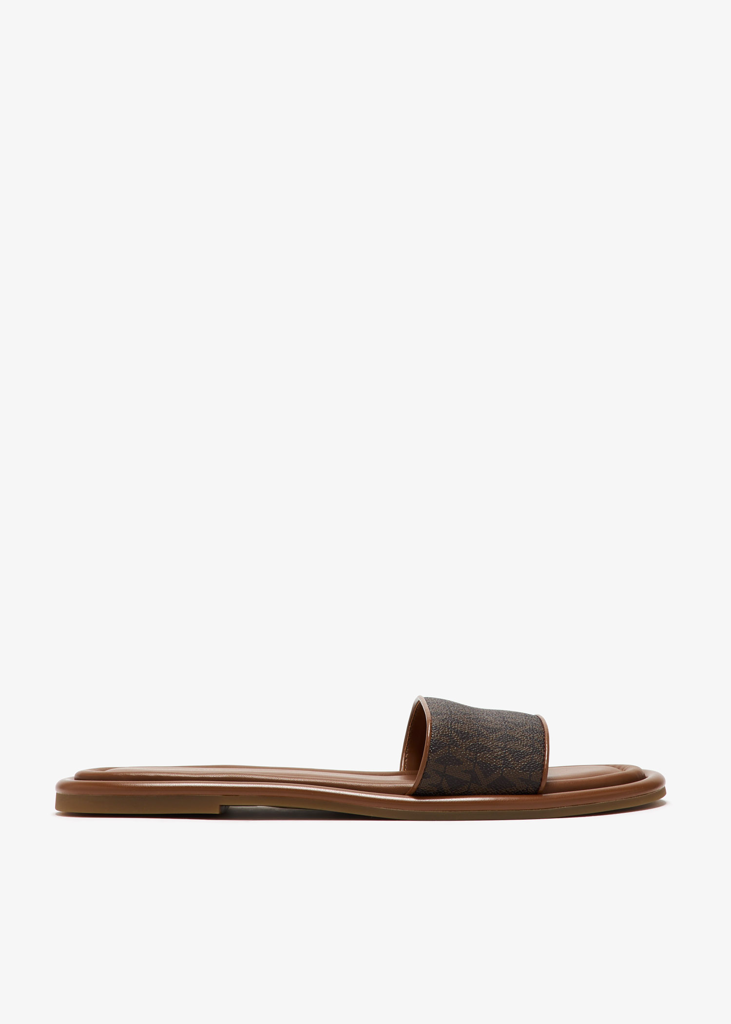 

Dana slide sandals, Brown