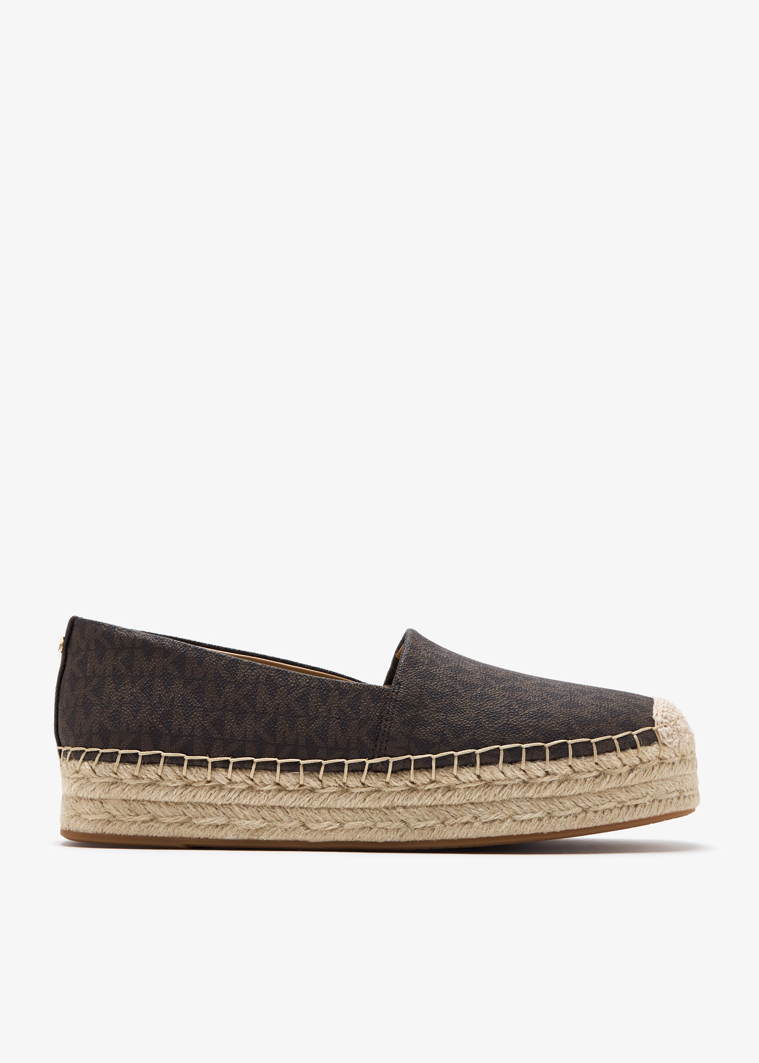 

Lynn signature platform espadrilles, Brown