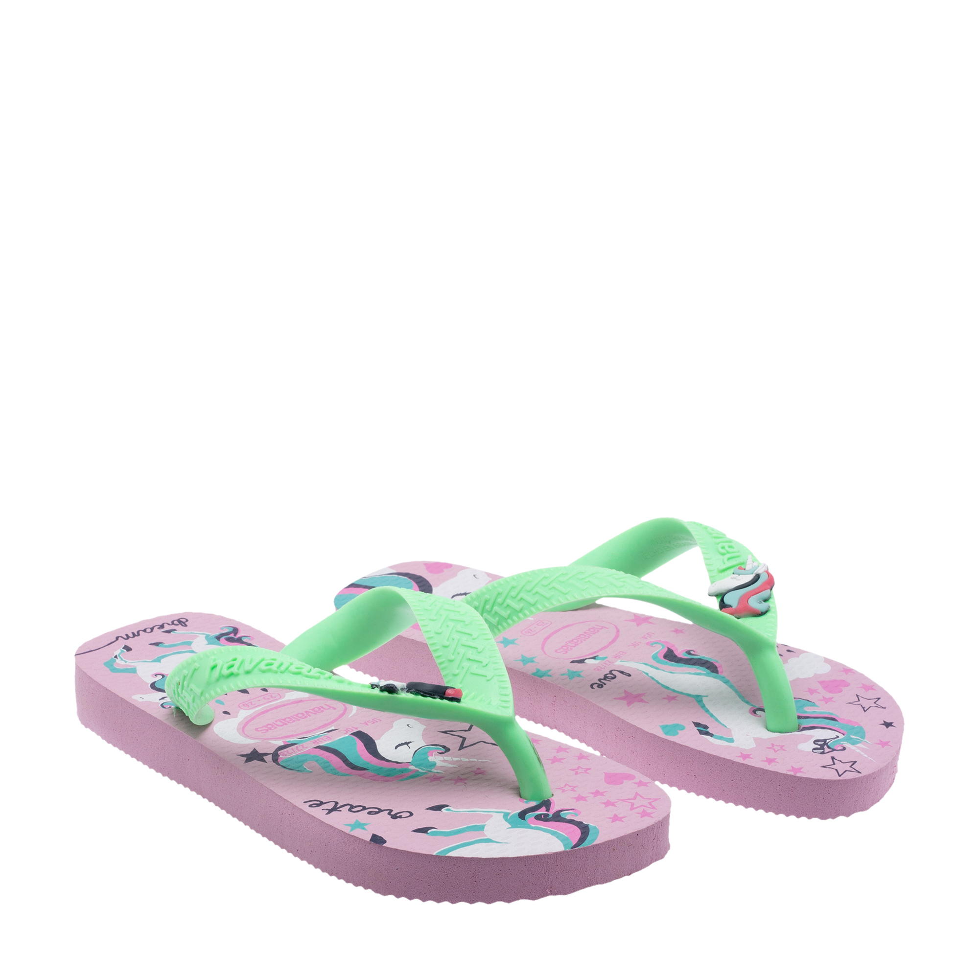 

Fantasy flip flops, Pink