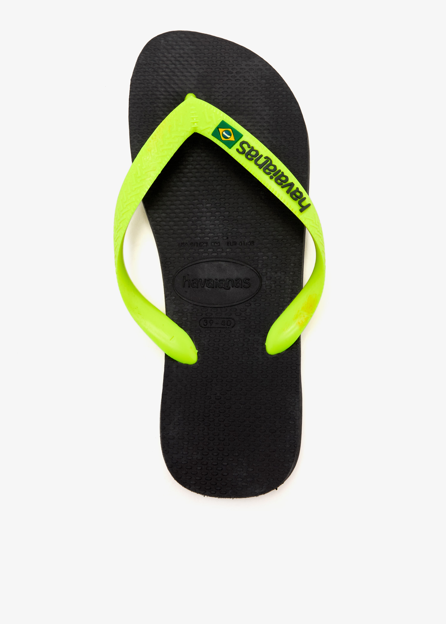 

Brazil flip flops, Green