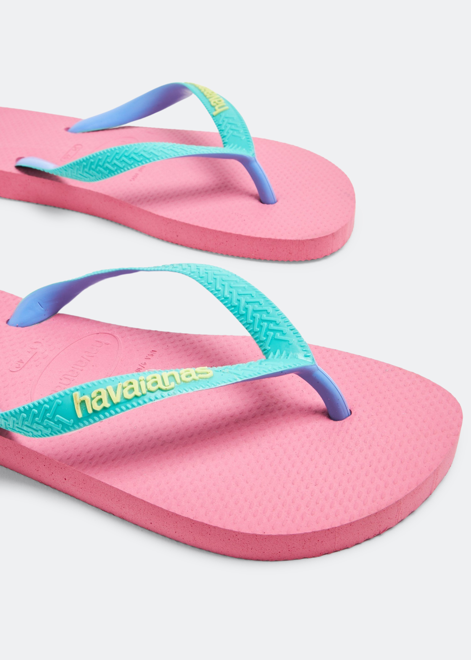 

Top mix rubber flip flops, Pink