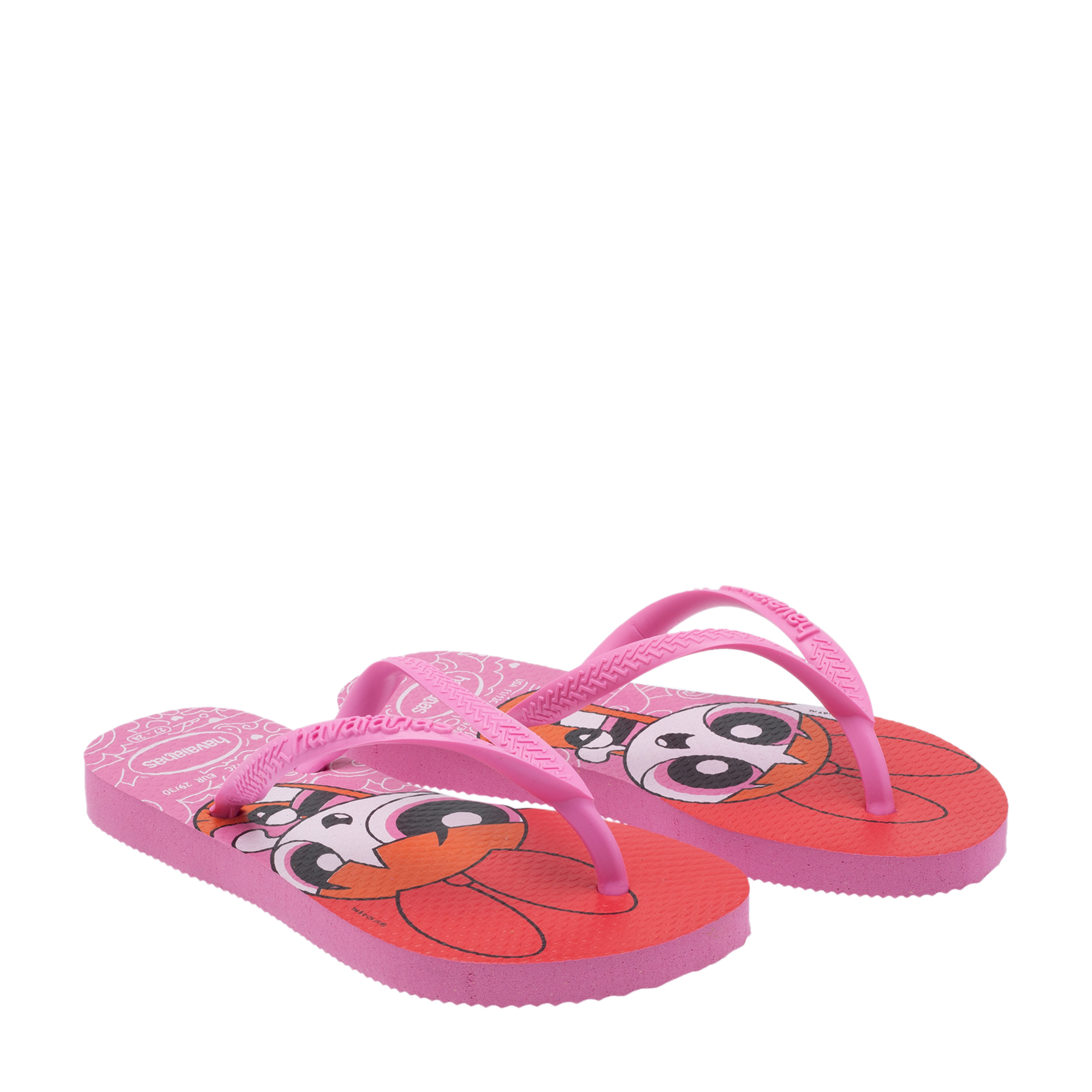 

Powerpuff Girls flip flops, Pink