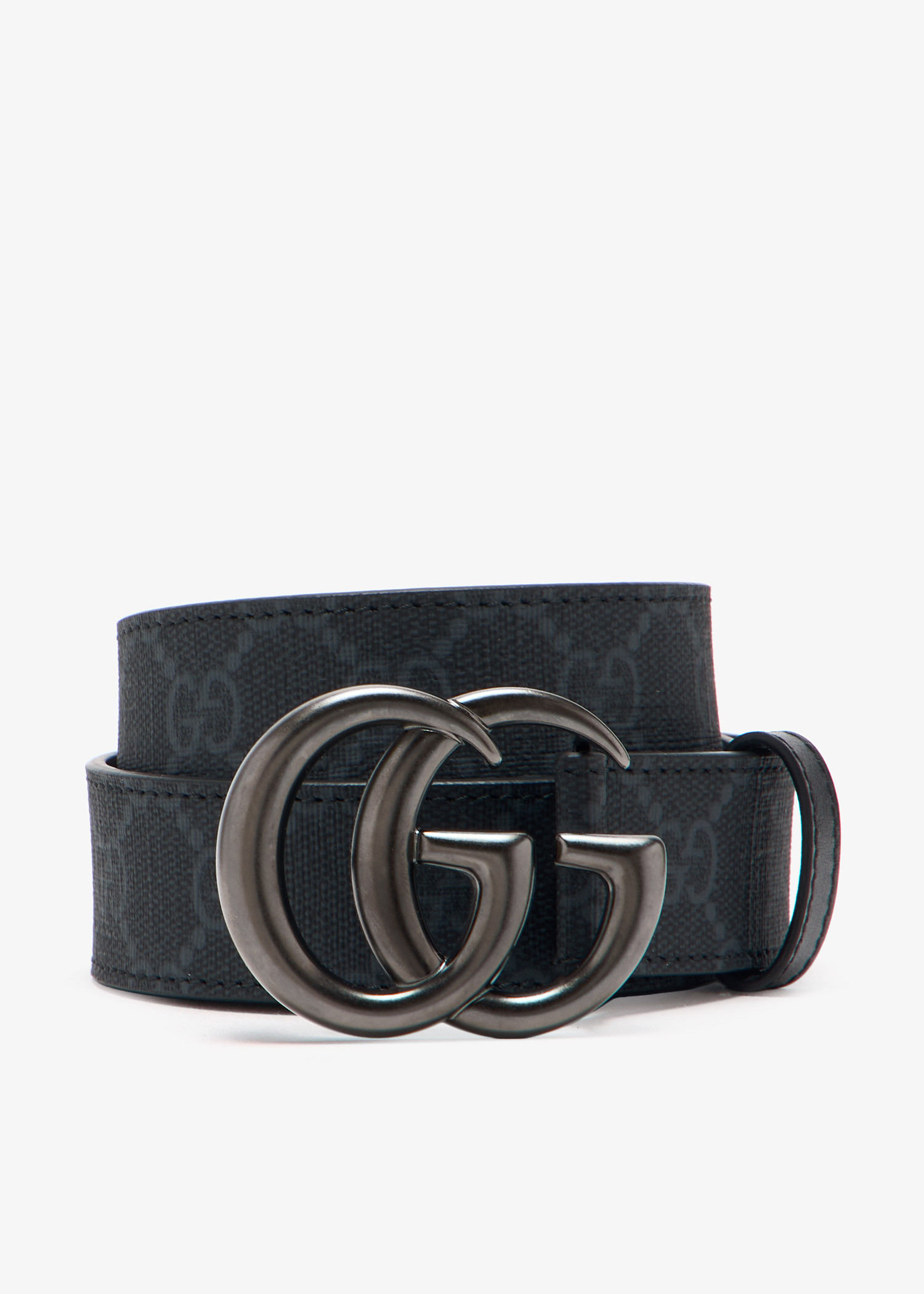 

GG Marmont thin belt, Black