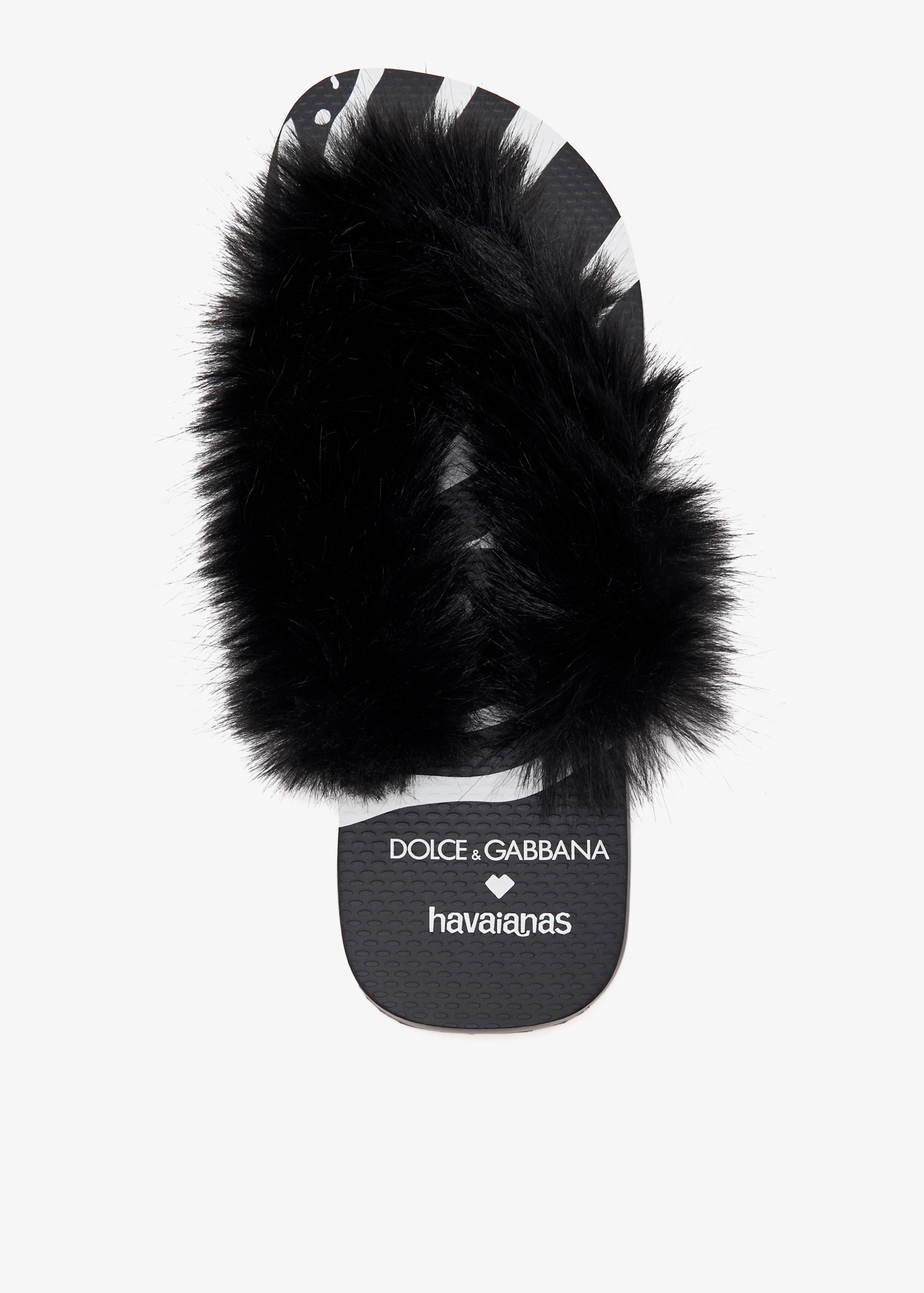 

x Dolce & Gabbana zebra flip flops, Animal printed